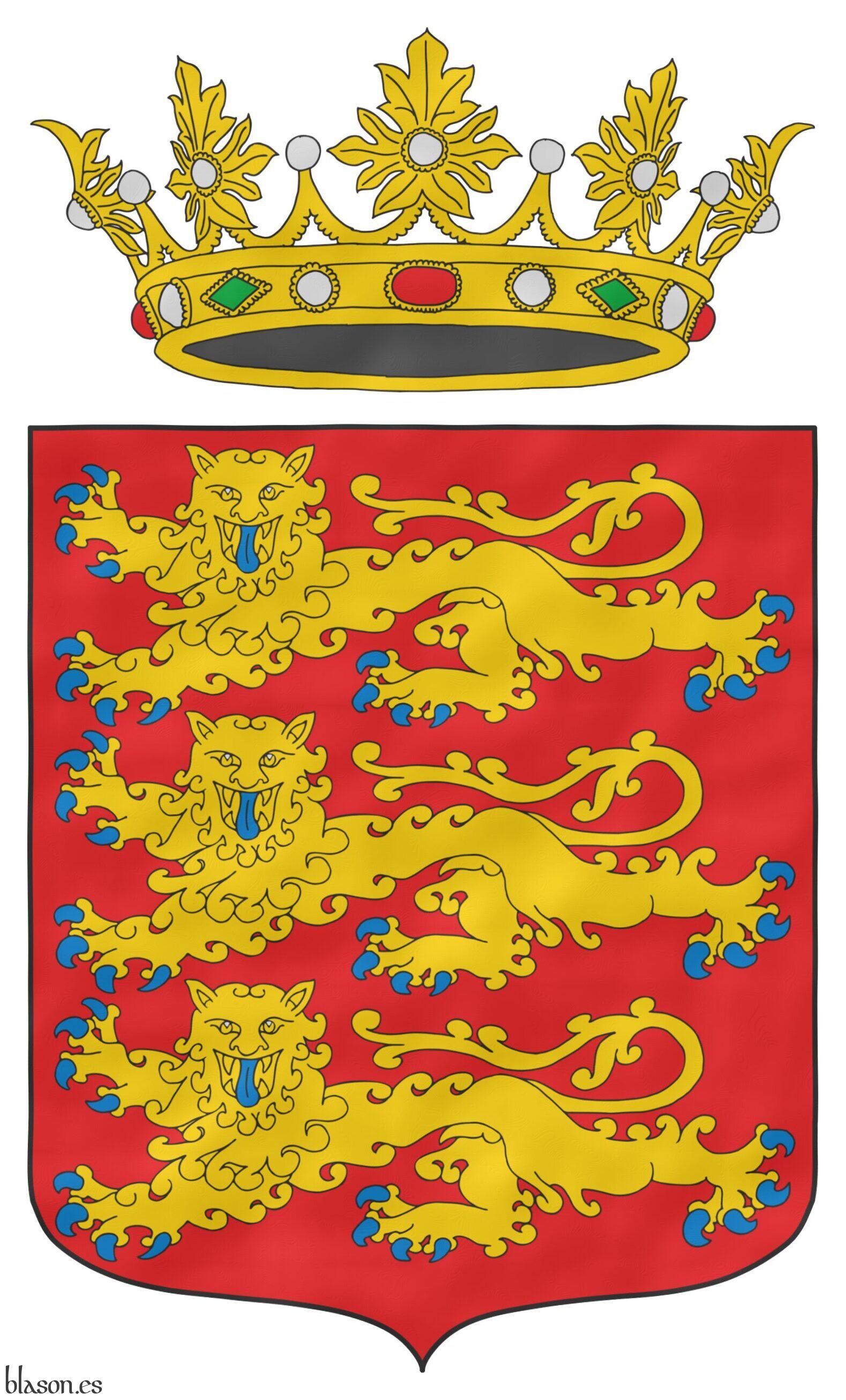 These are arms of Leonor Queen of Castile emblazoned by me