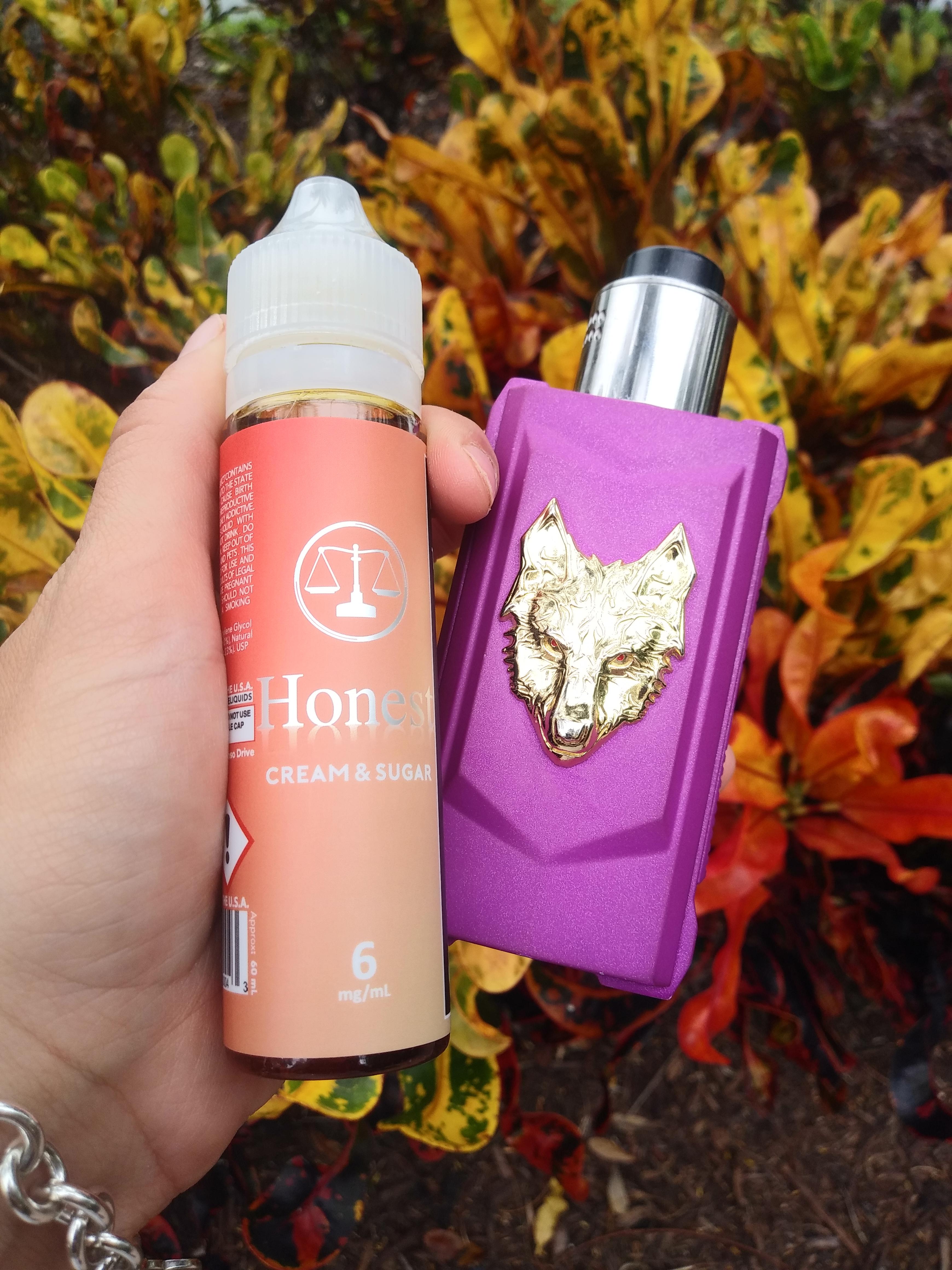 First time trying this honest cream and sugar and honestly it's amazing