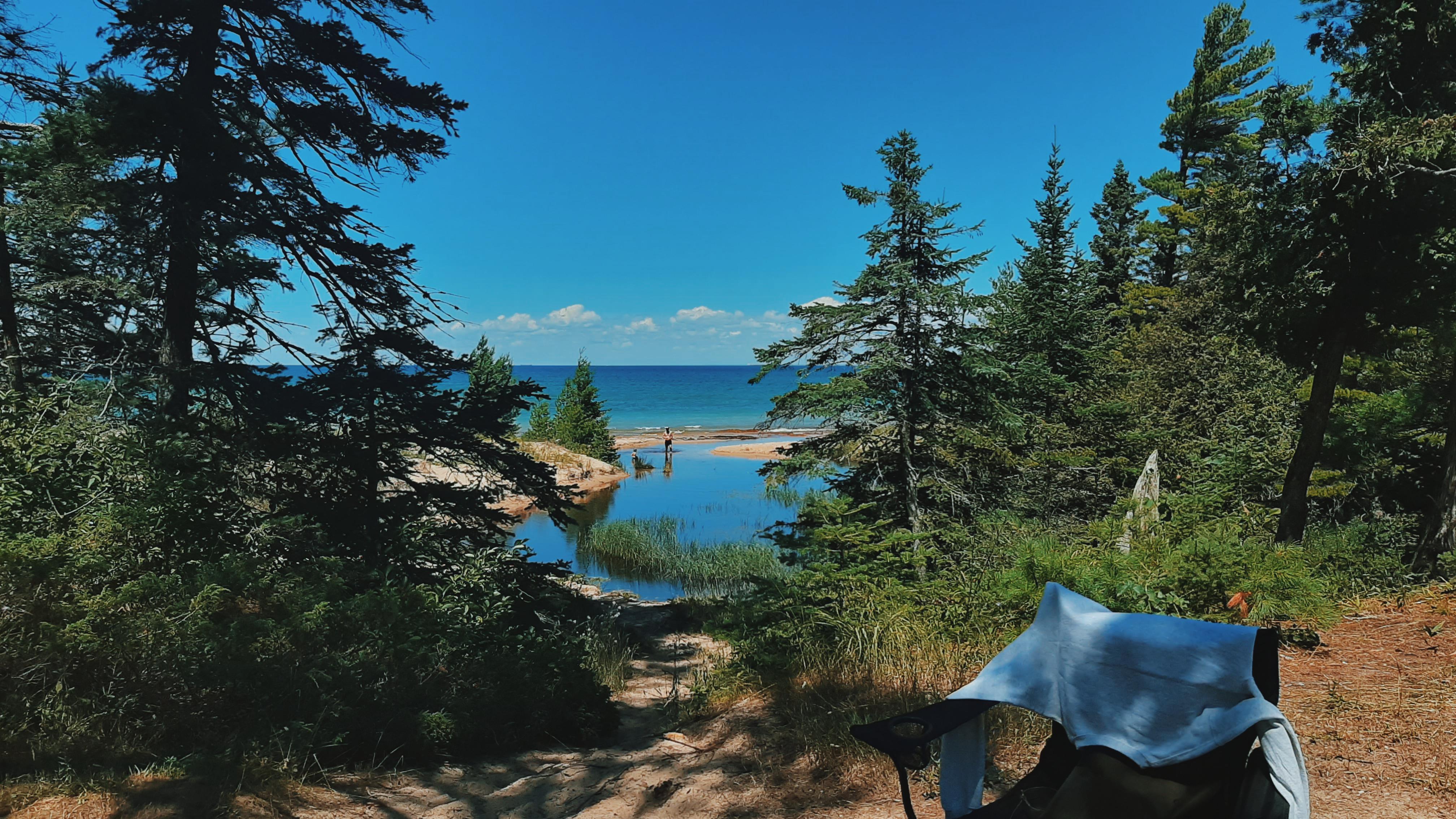 wilderness state park, michigan. r/camping