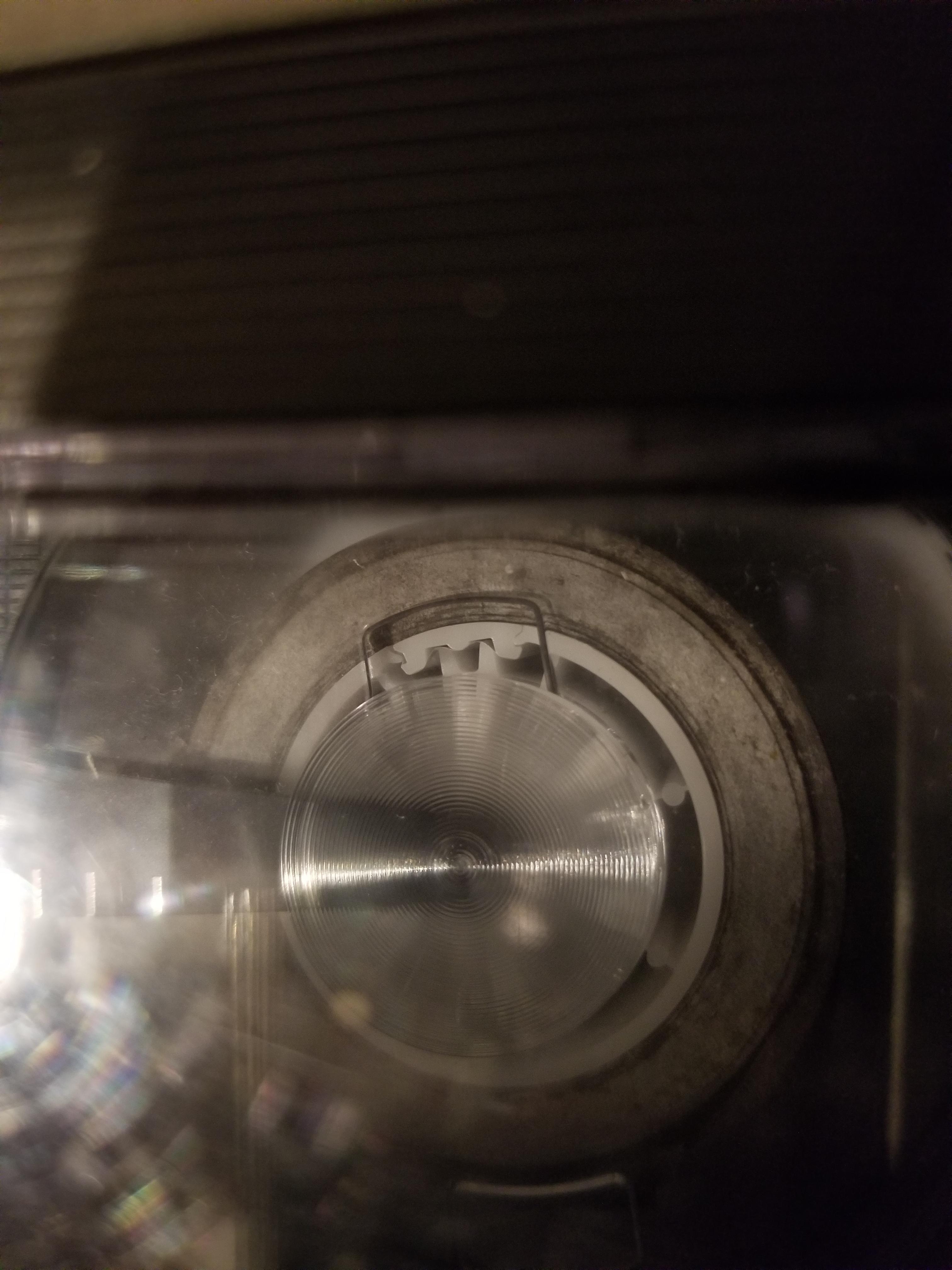 This tape, stuck inside a shedfind VCR r/Betamax