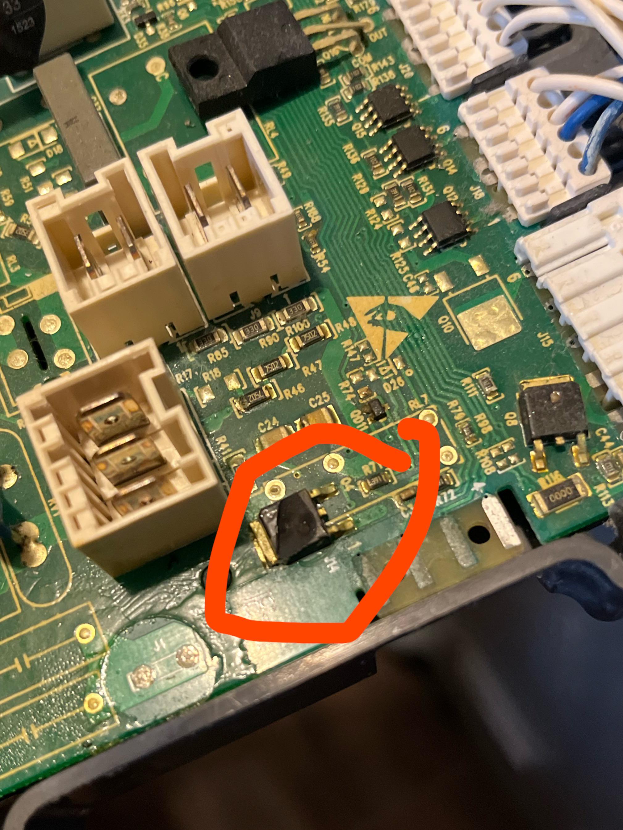 Washing machine main board r/electronic_circuits