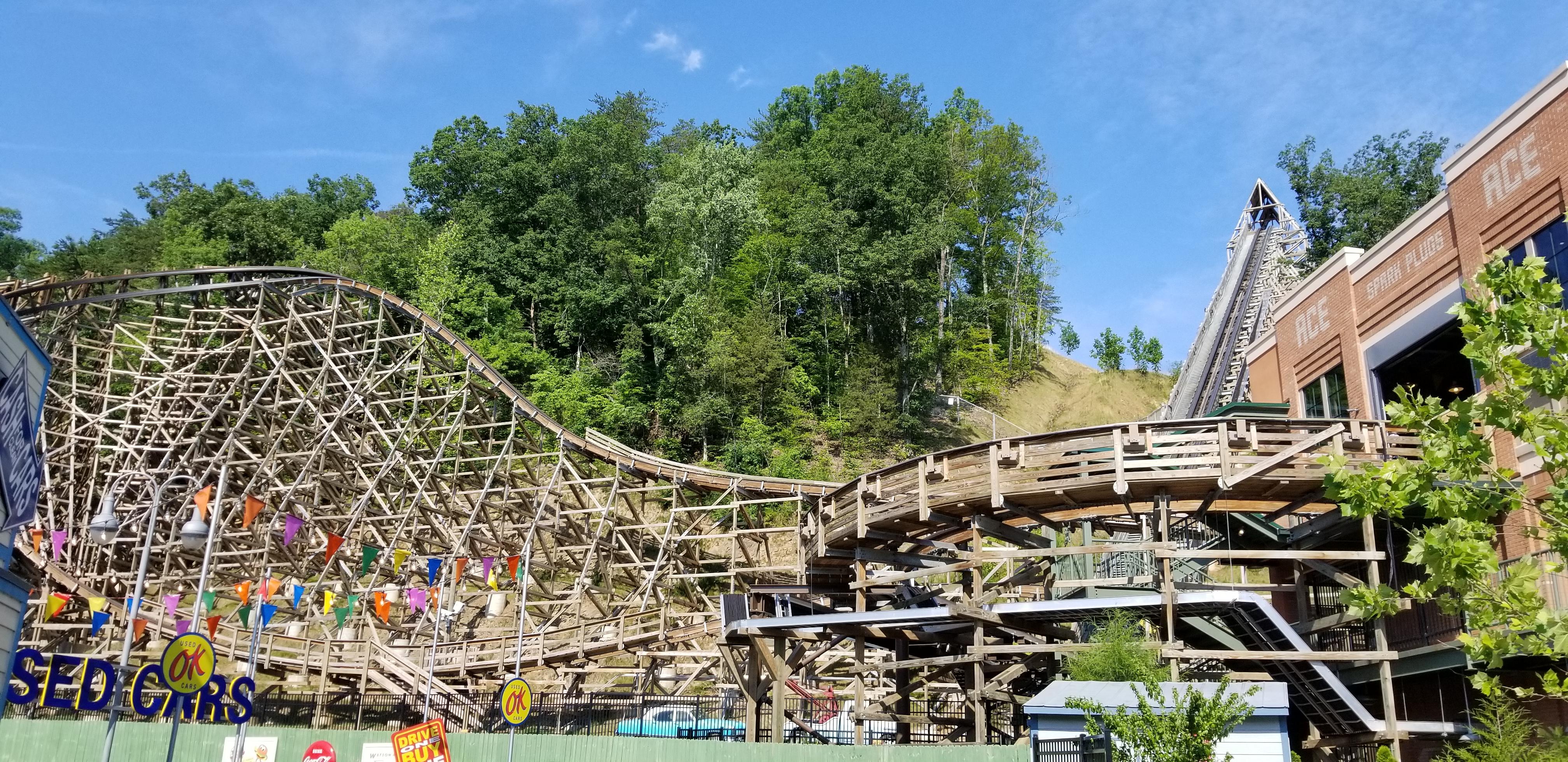 First time riding this! (Lightning Rod at Dollywood) r/rollercoasters