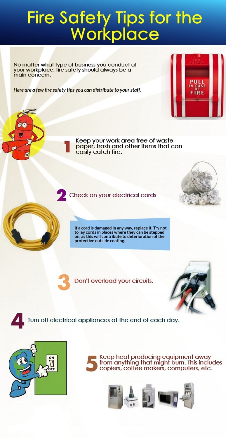 Fire Safety Tips For the WorkPlace Health and Safety