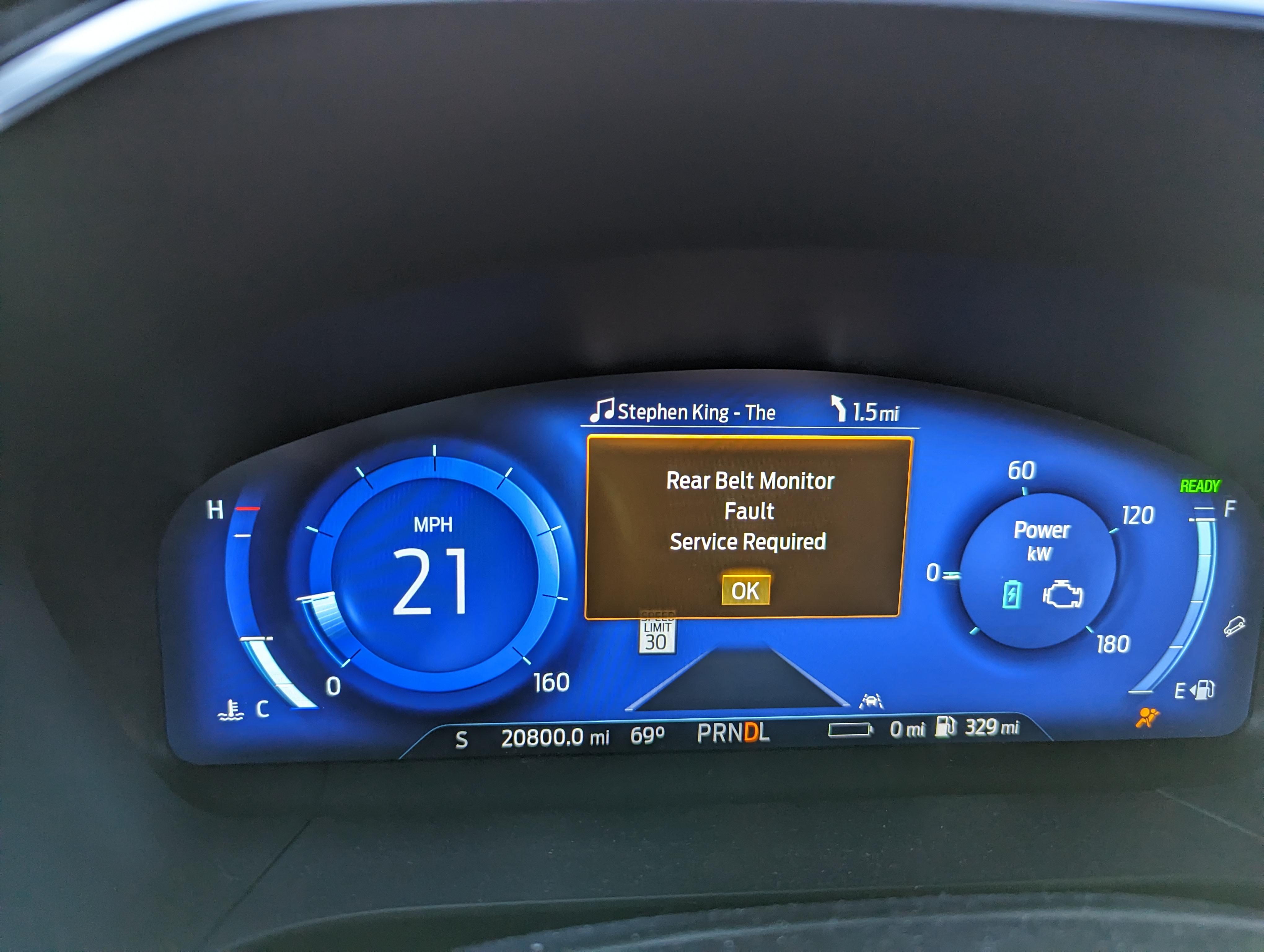 Rear belt fault in has consequences??? : r/fordescape