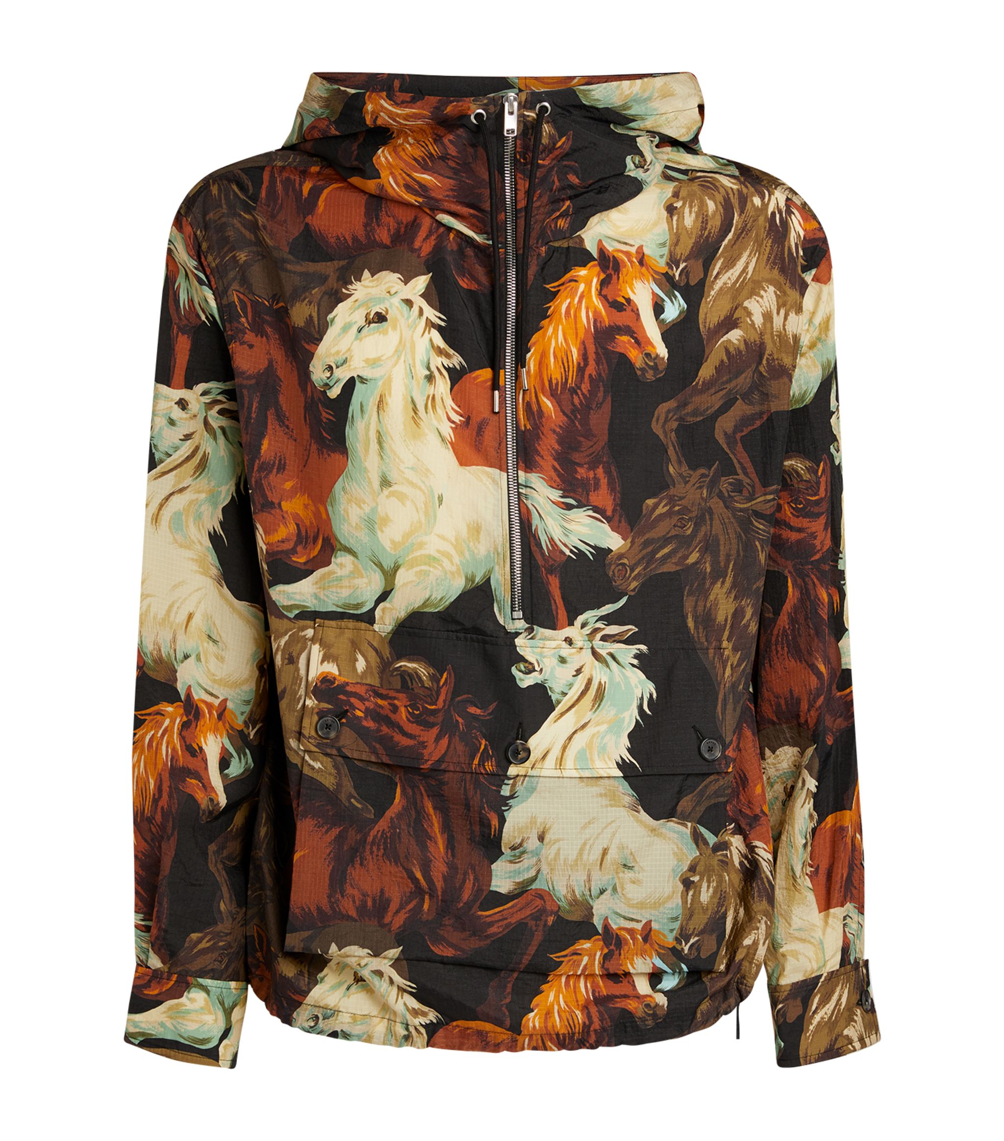 WTC Kenzo Horse Print HalfZip Jacket r/DesignerReps