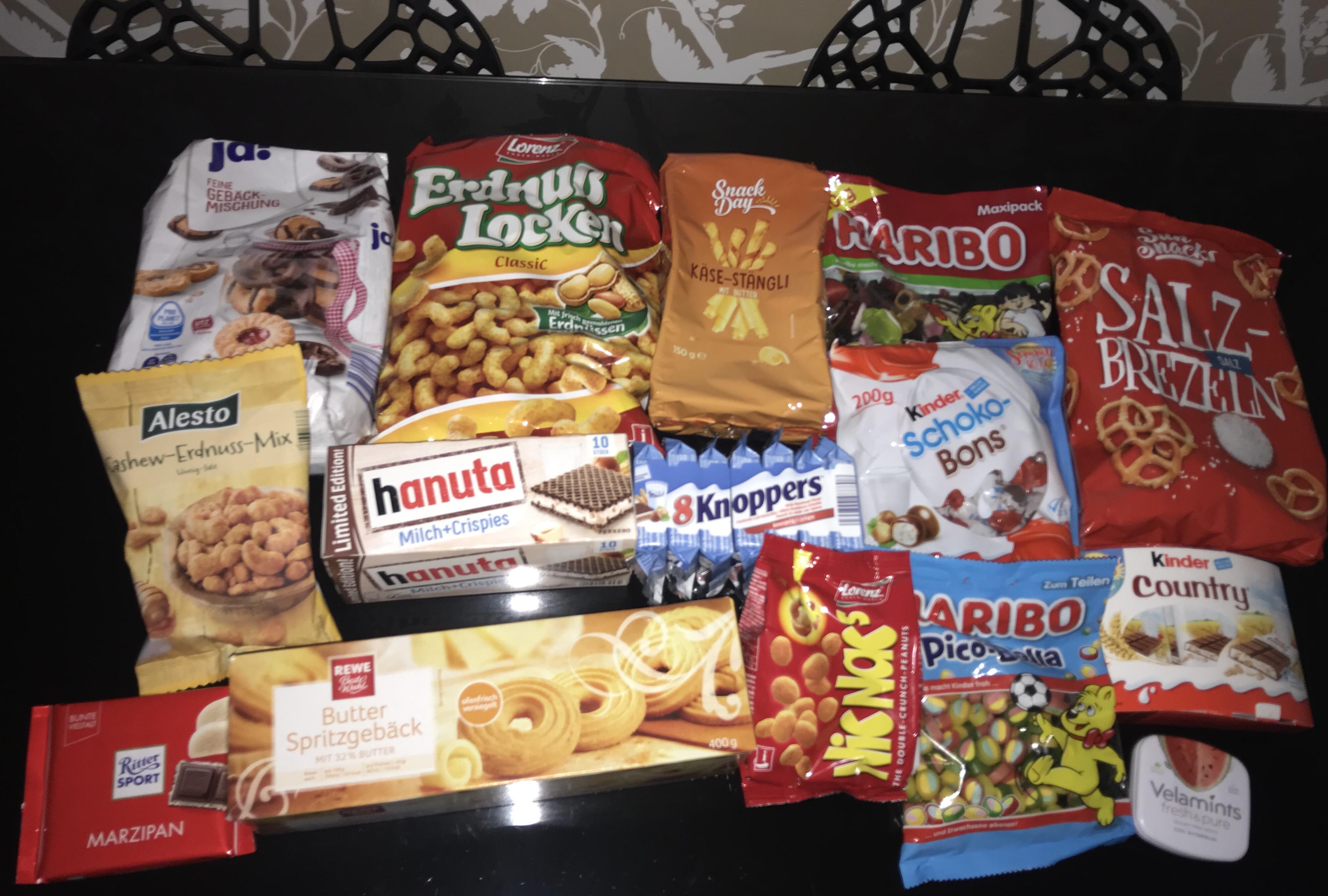 Massive thanks to u/abdico for these amazing German snacks!! r
