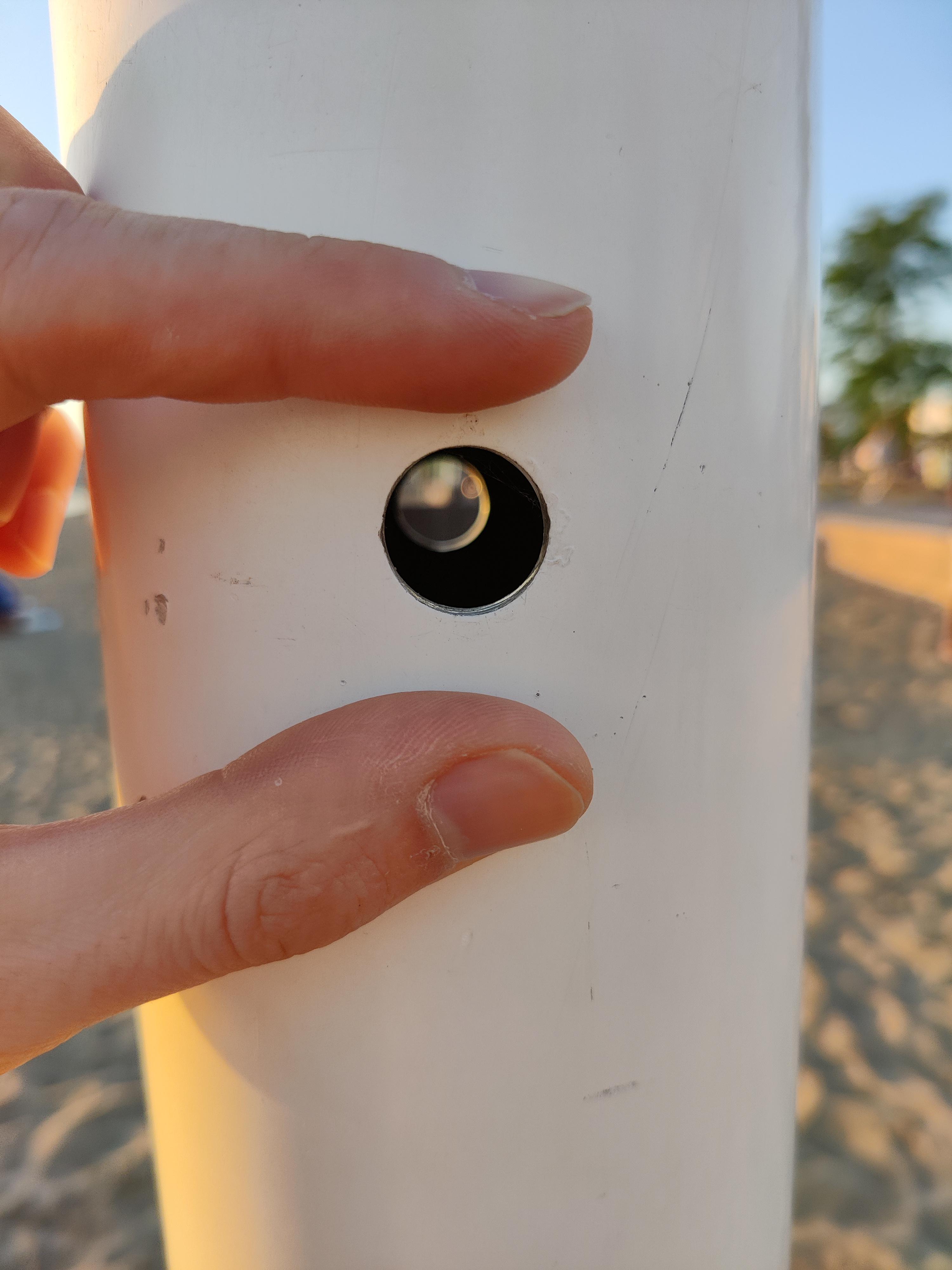 How do I attach a net to this? r/volleyball