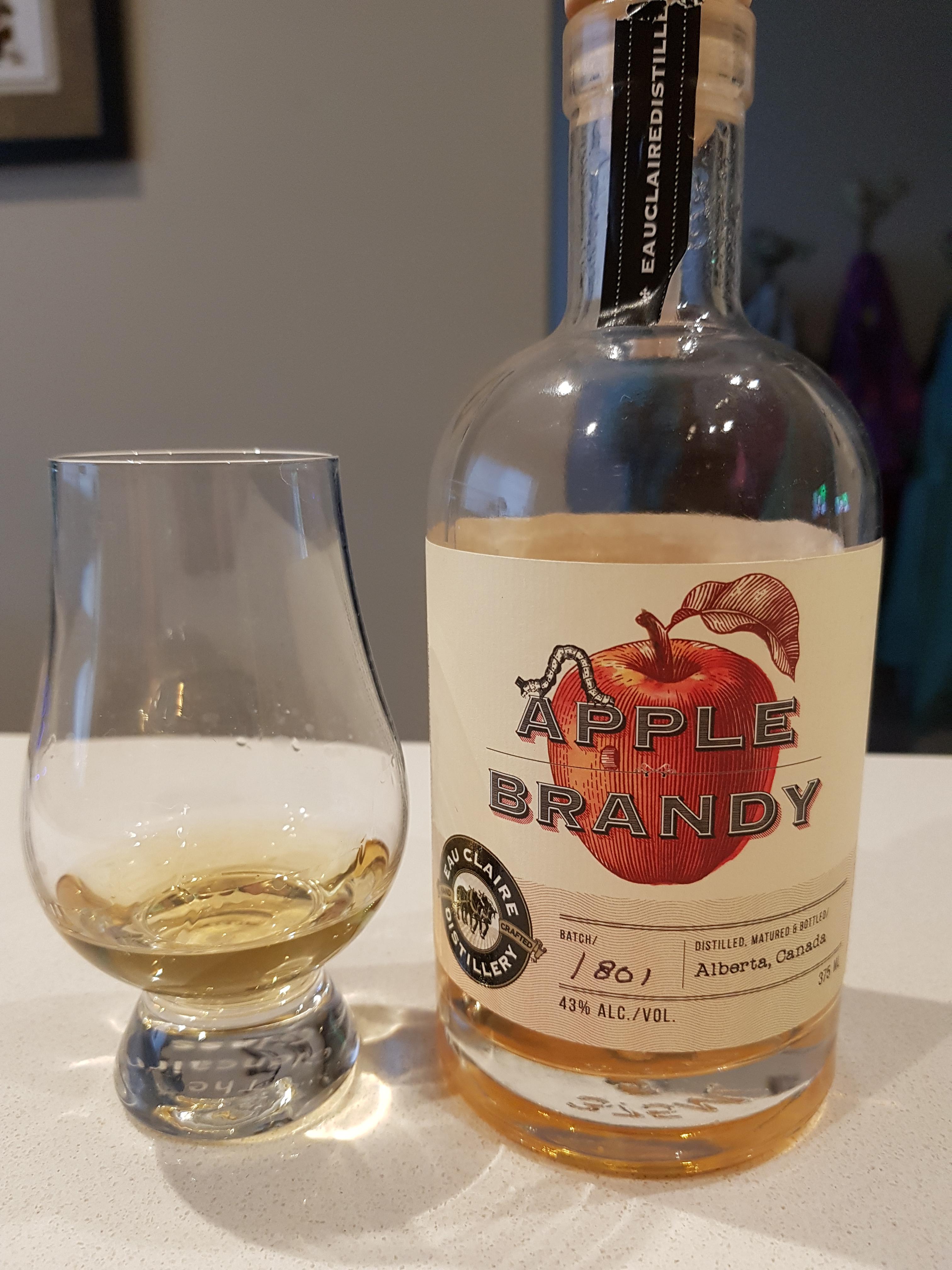 Eau Claire Distillery Apple Brandy r/Brandy