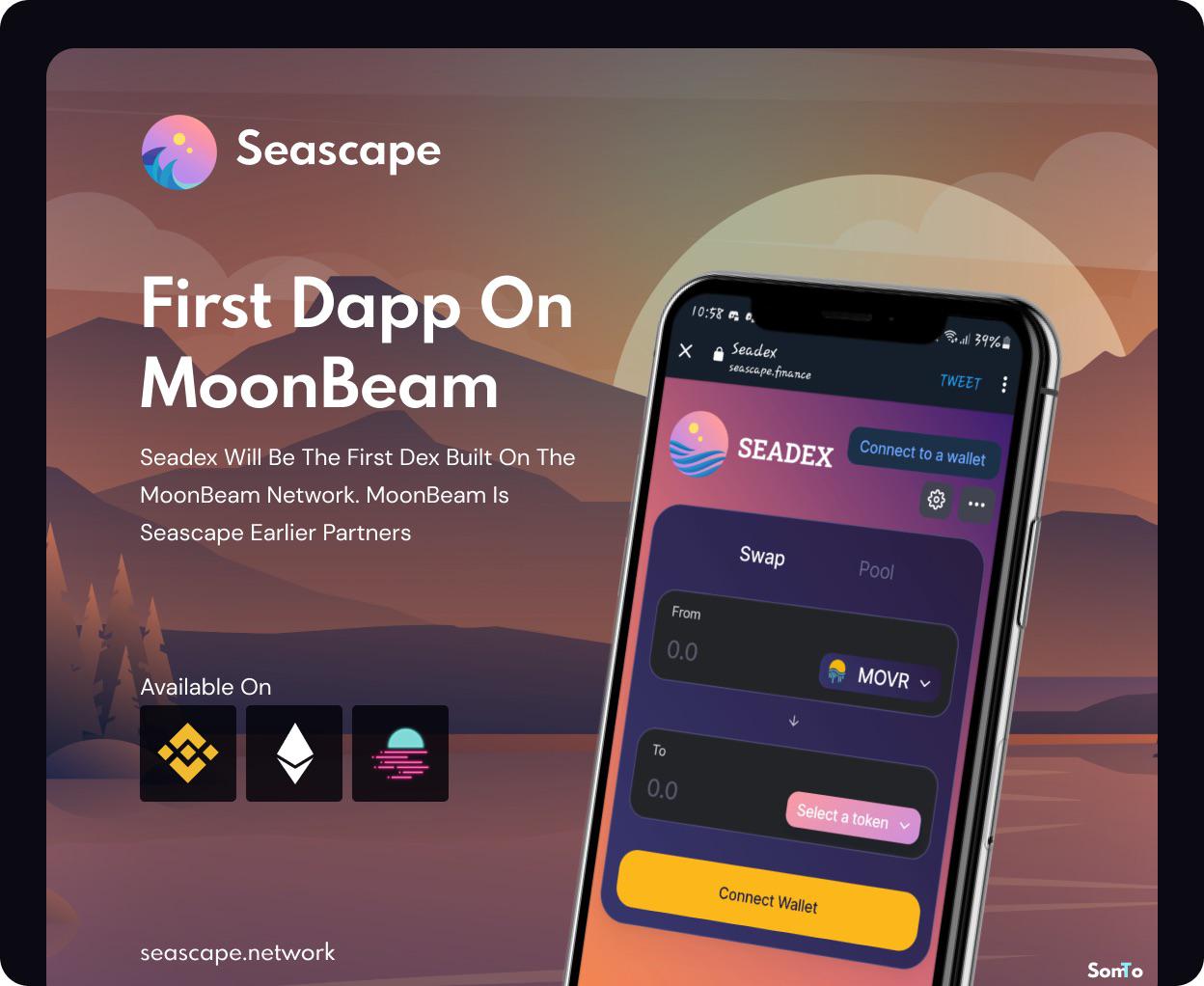 Seascape Network have Officially Present its first DApp running on