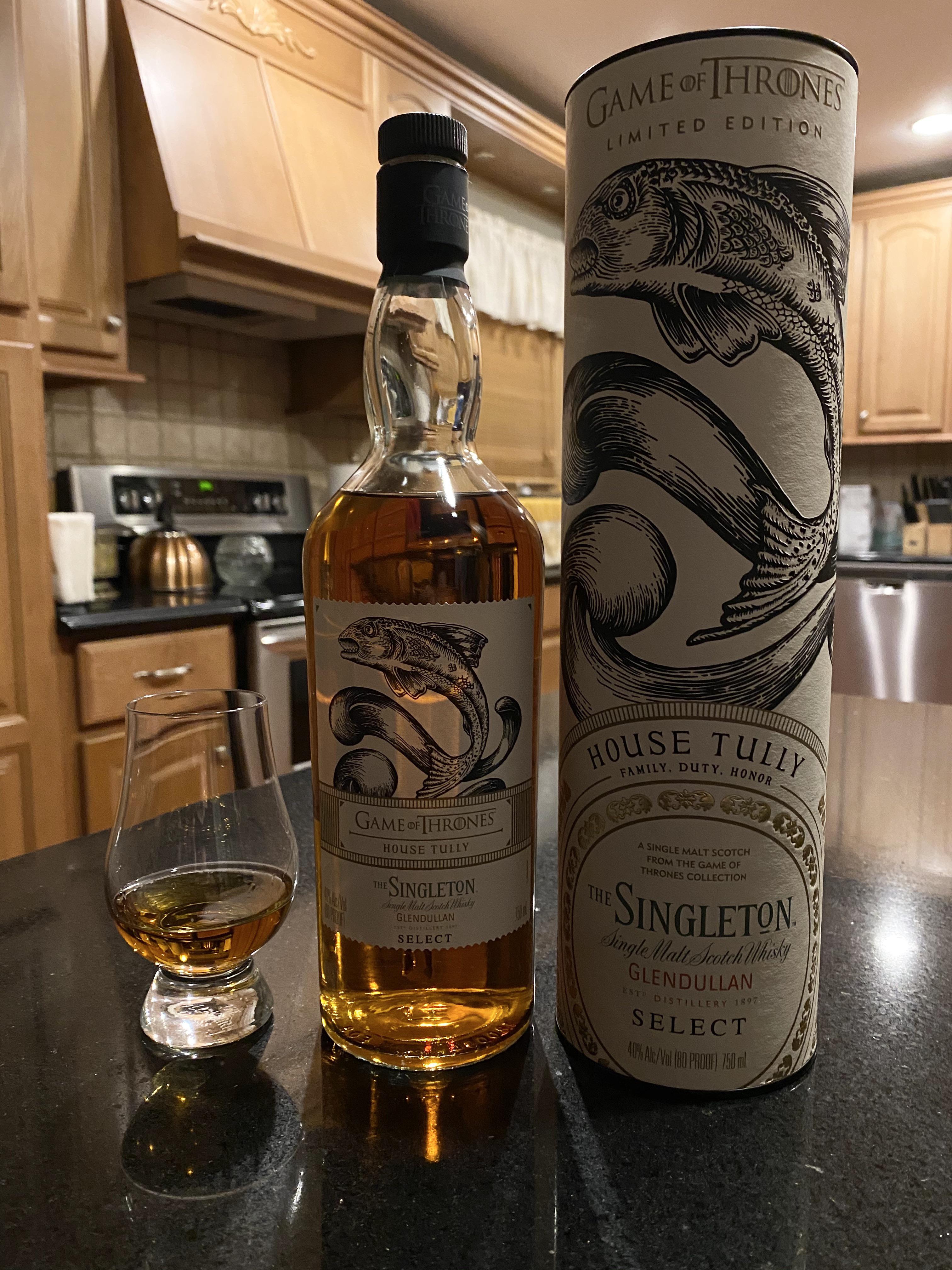 Review 32 Singleton Glendullan Reserve Limited Edition Game Of Thrones, House Tully r/Scotch