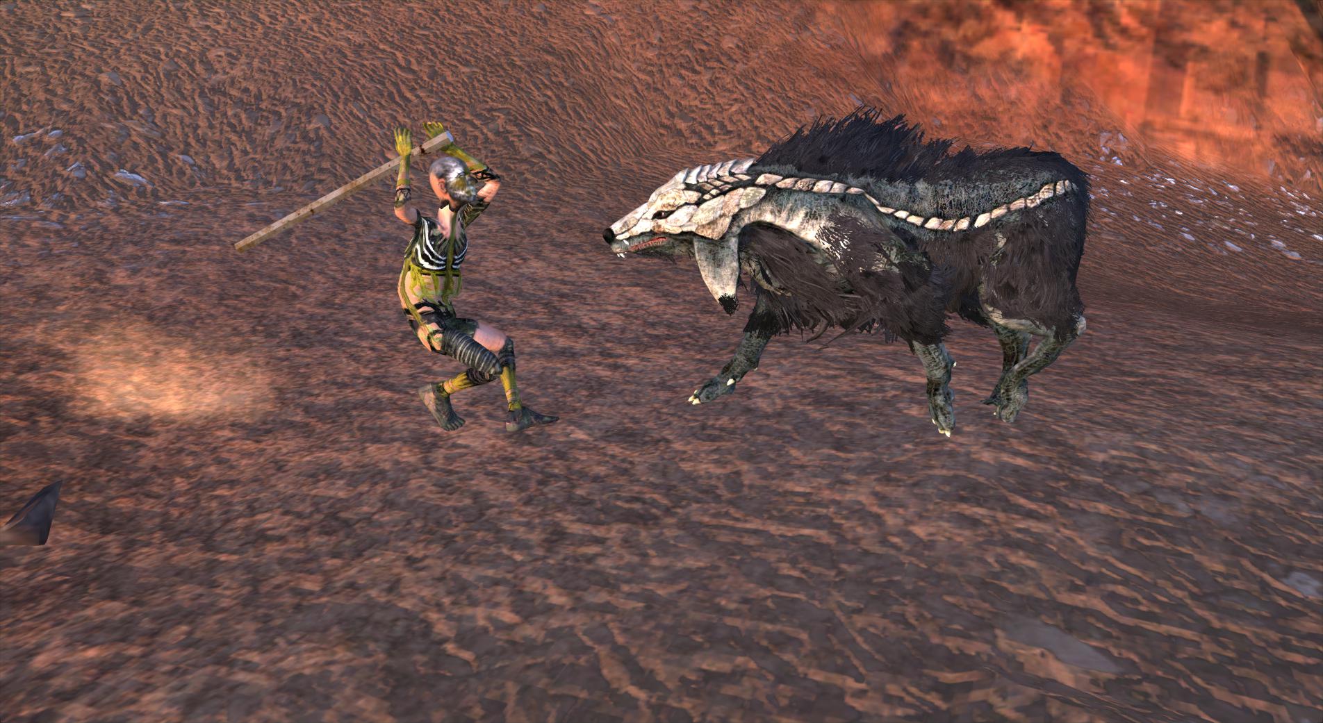 Oi, see that bonedog that's taller than me? Let's mug 'em! r/Kenshi