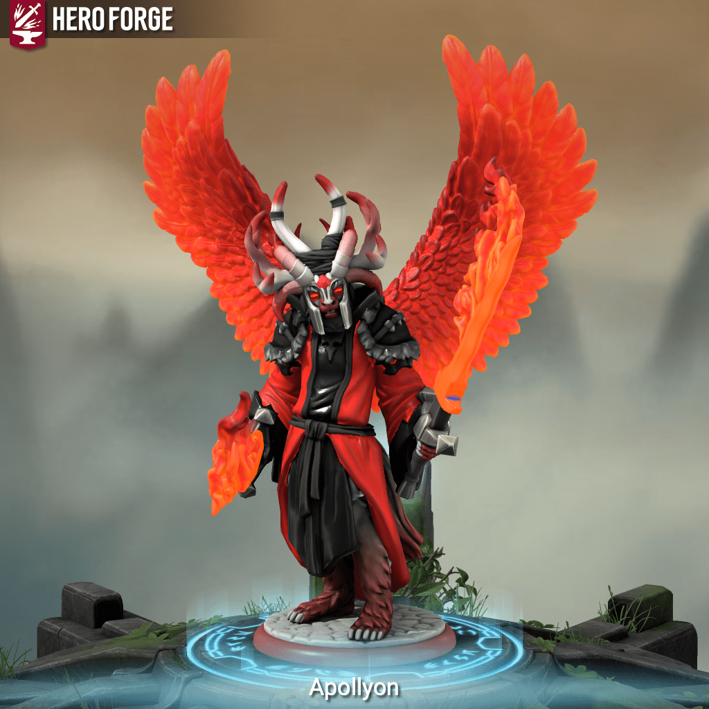 Apollyon, Angel of Destruction