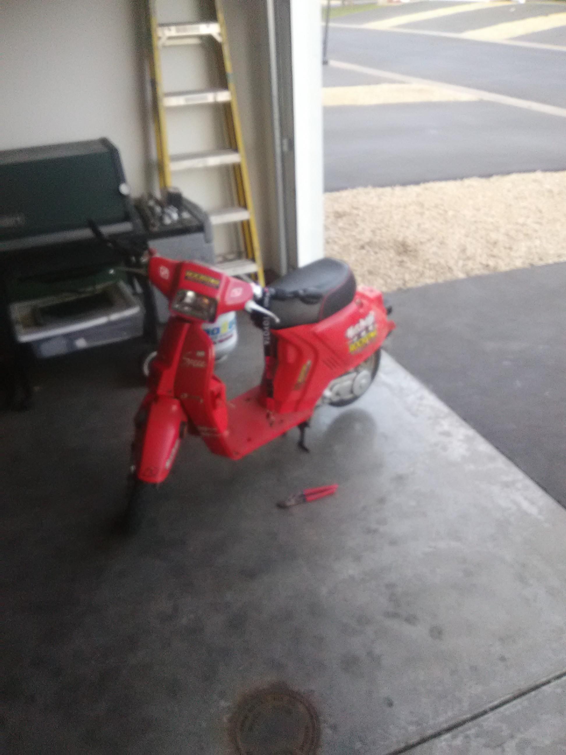This very rare iowa special edition 1986 honda spree the official