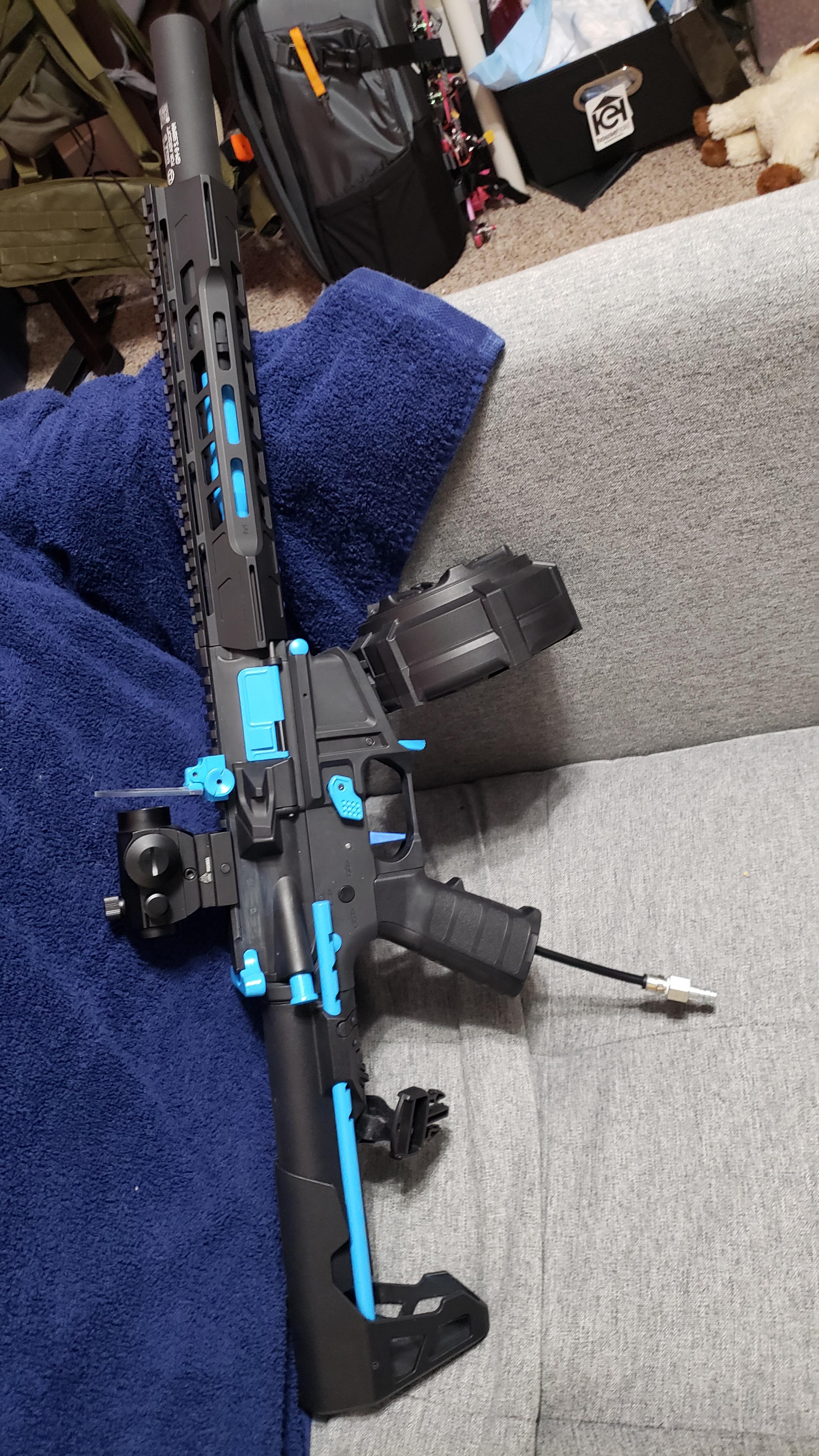 My rebuilt King Arms PDW! r/airsoft