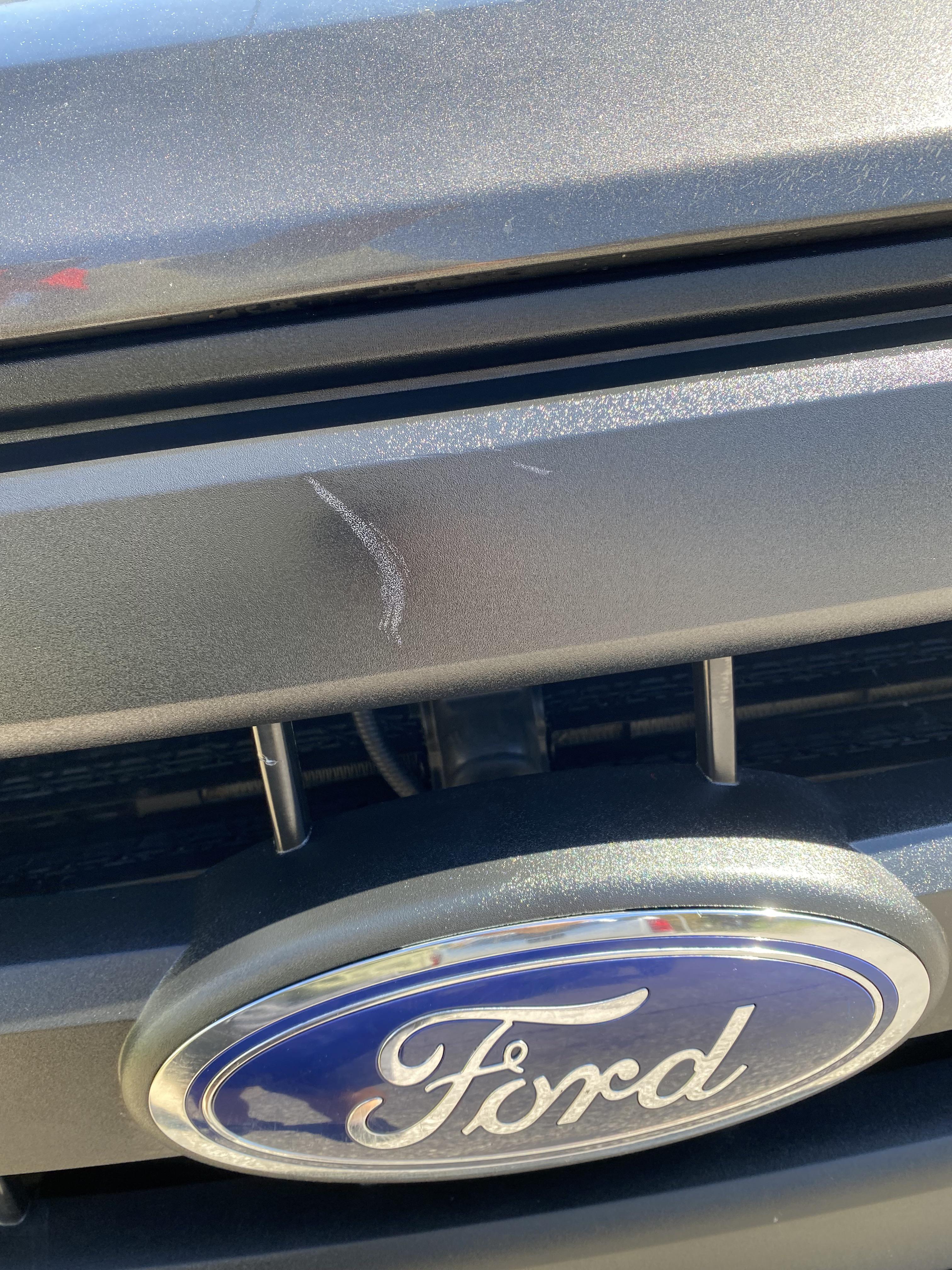 Fix scratch plastic grille r/Autobody