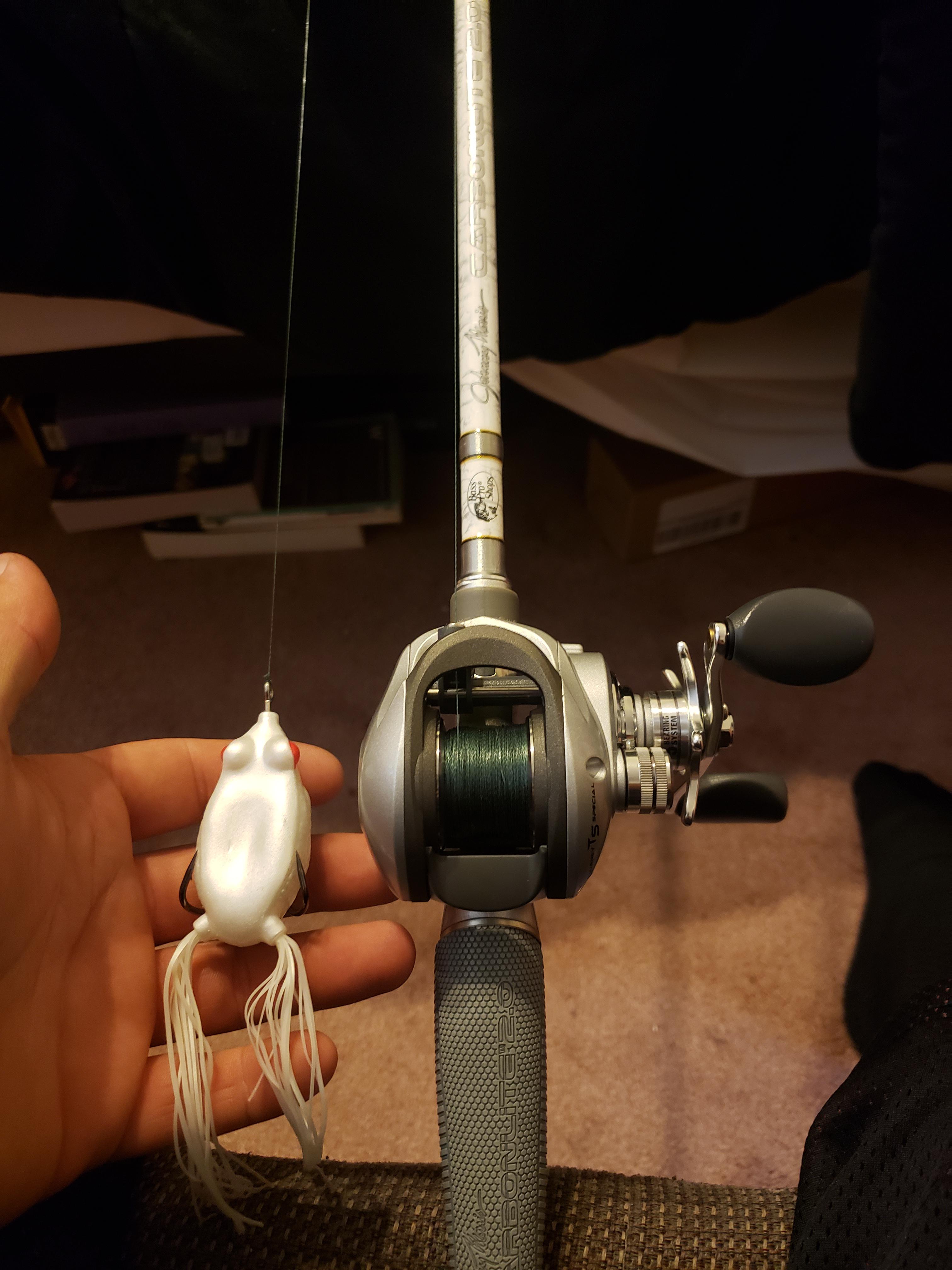 Was telling my grandfather (who got me into bass fishing) about how a