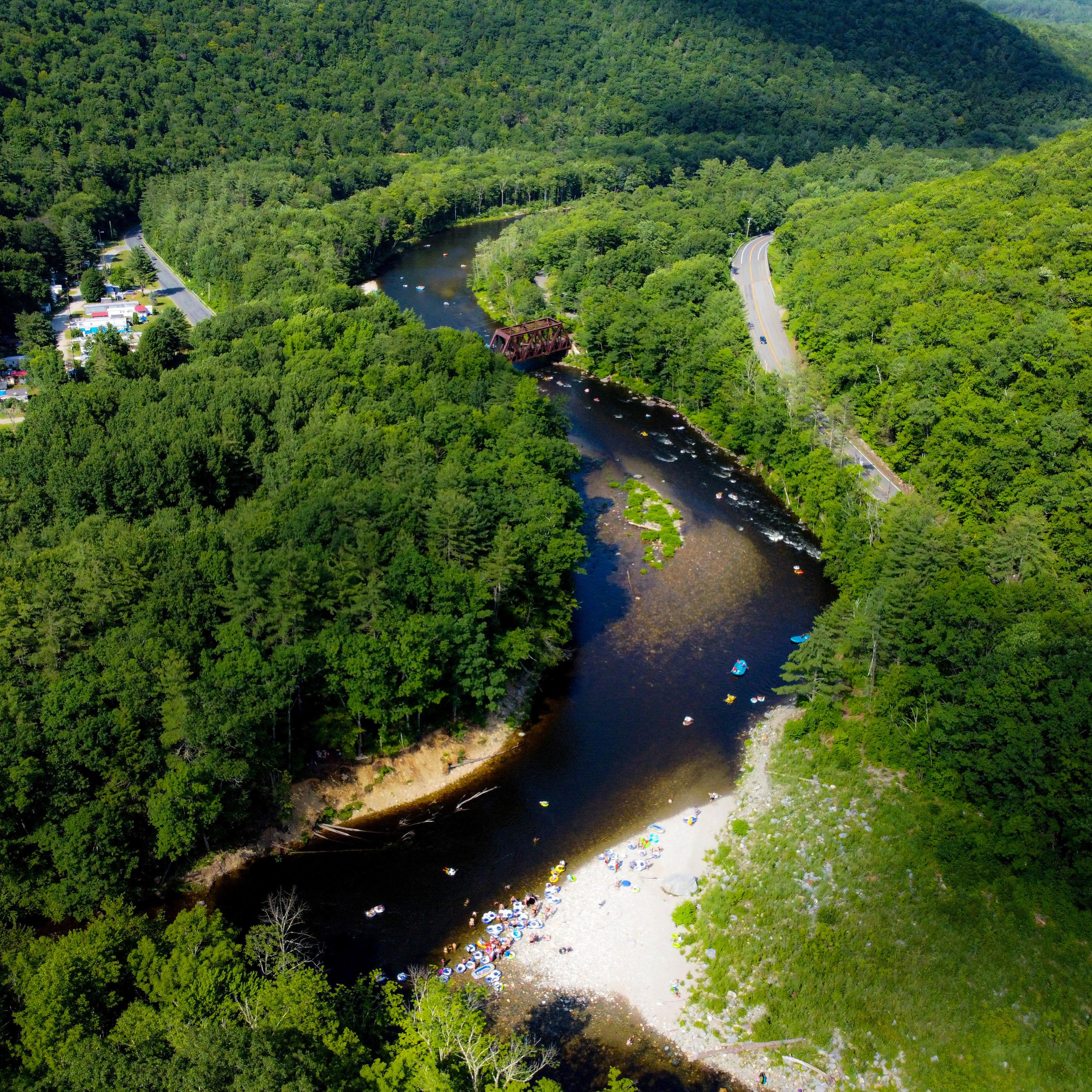 I feel like I’ll be tubing on the Deerfield a lot this summer r