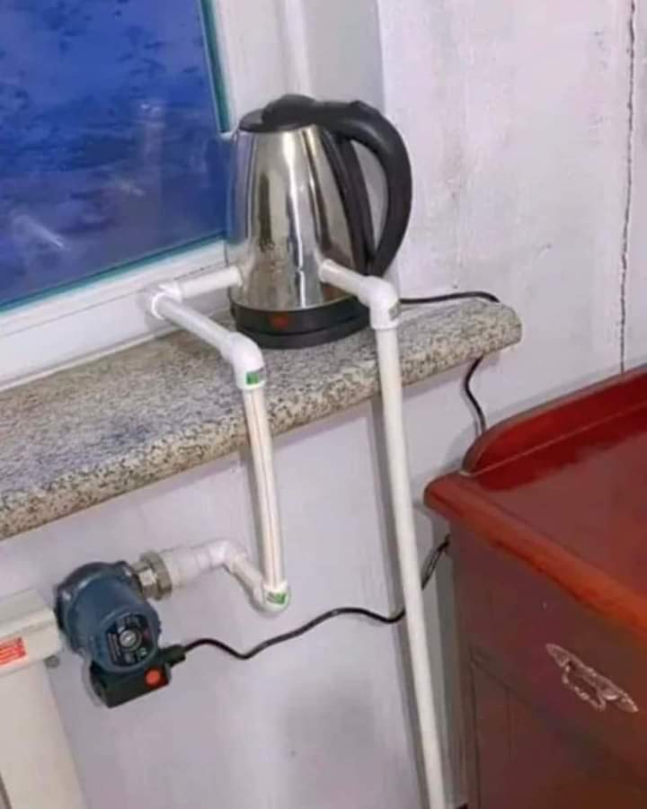 when you need hot water to take a shower r/ElectroBOOM