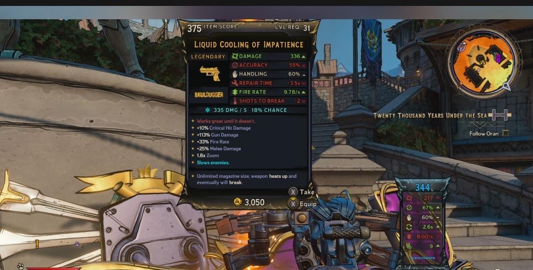 liquid cooling from shift key r/Wonderlands