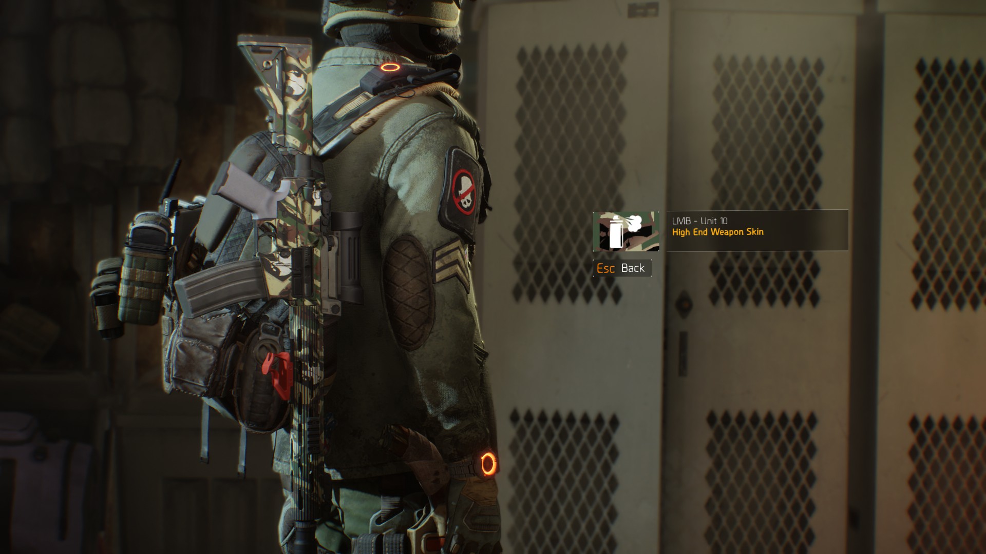 LMB Unit 10 HighEnd weapon skin r/The_Division