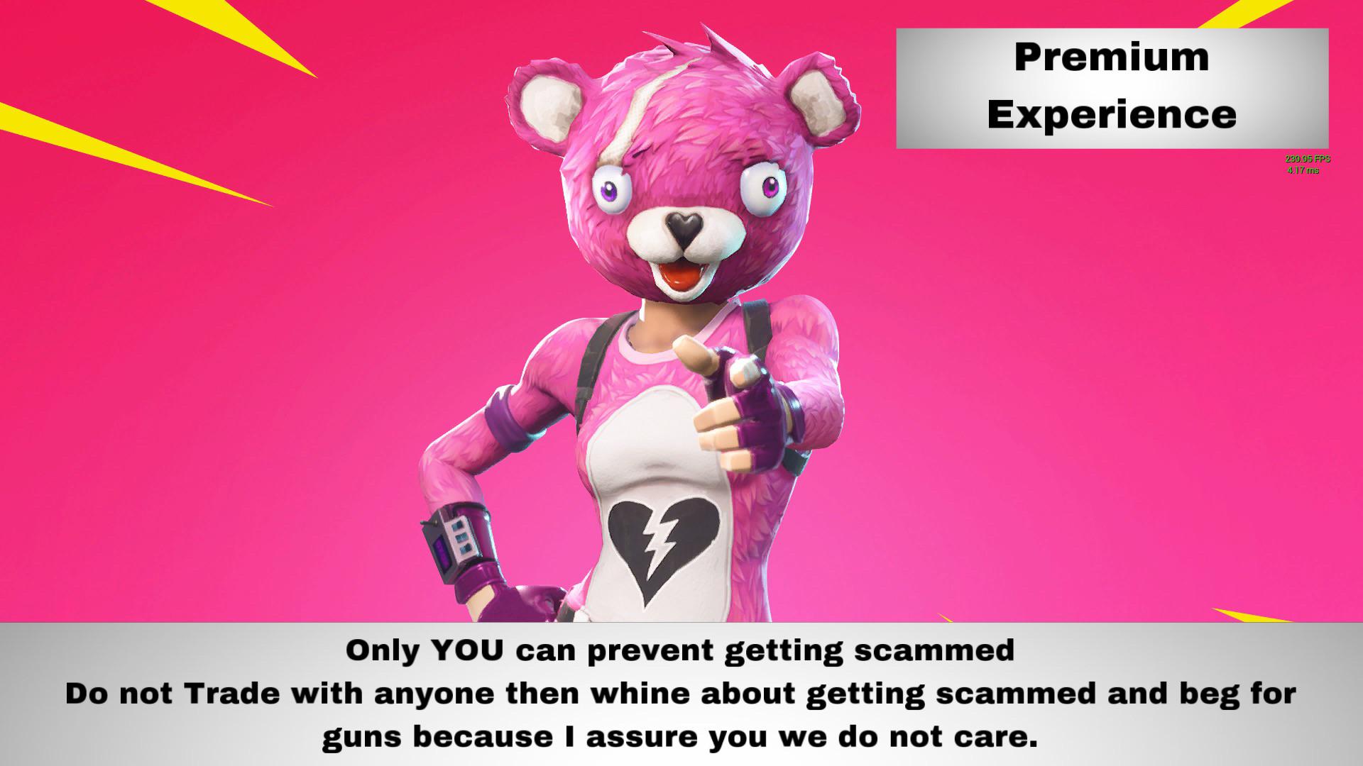 Apparently this sub needs to hear this r/FORTnITE