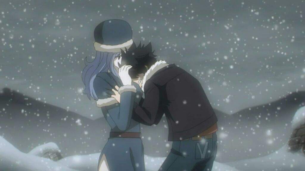 Day 6 Best Moments in Fairy Tail (Juvia and Gray Silver Aftermath