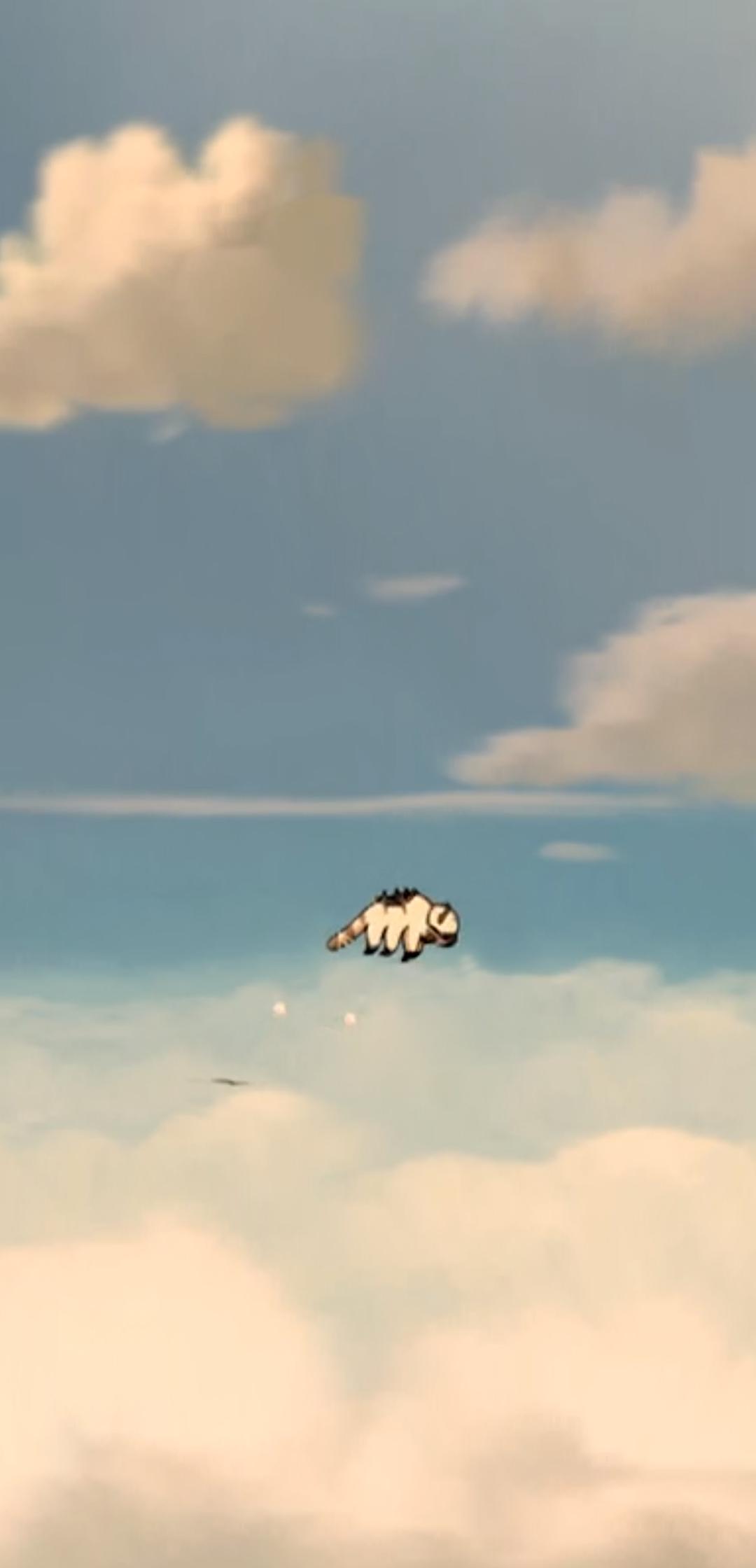 Appa phone wallpaper made out of a frame in the series (that’s why i