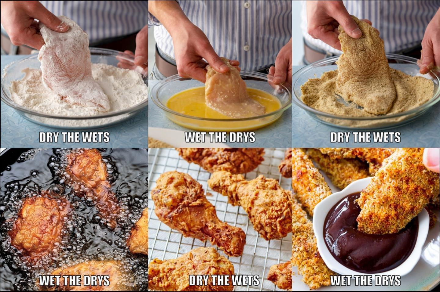 Battles Do you like your chicken wet or dry?