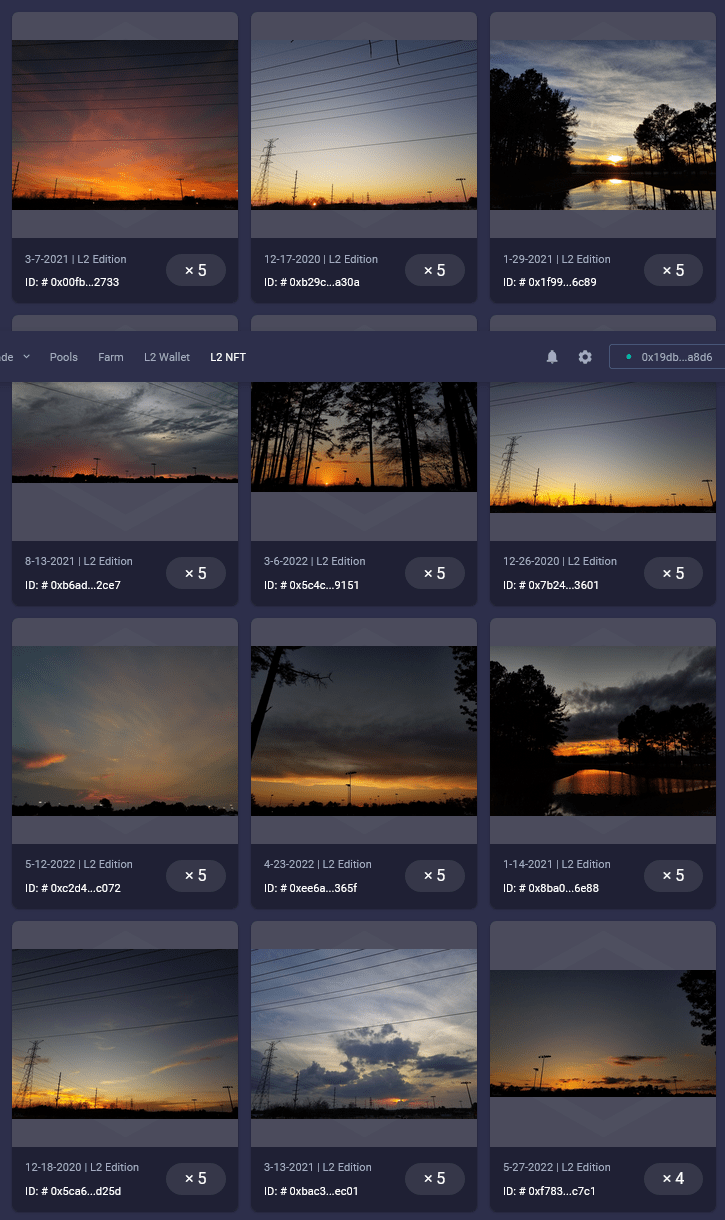 Still been at it uploading one new sunset per day and today I'm doing
