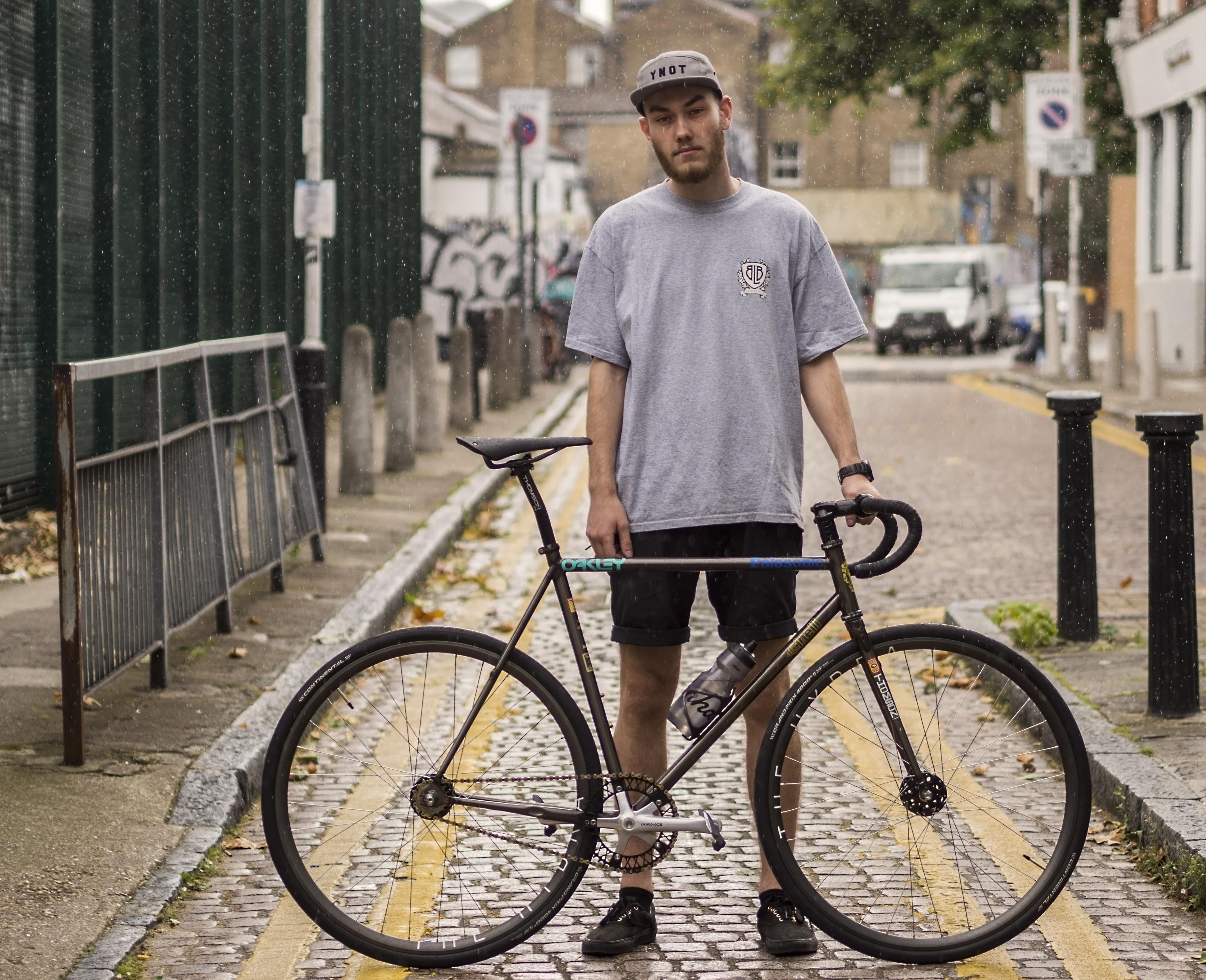 Me and my bicycle r/FixedGearBicycle