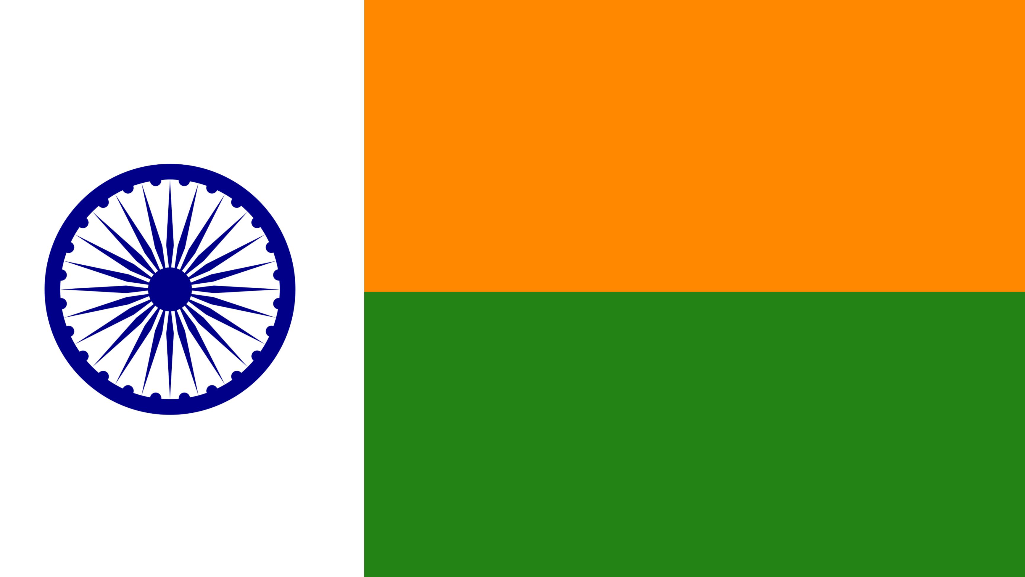 Flag of India but its Texas vexillologycirclejerk