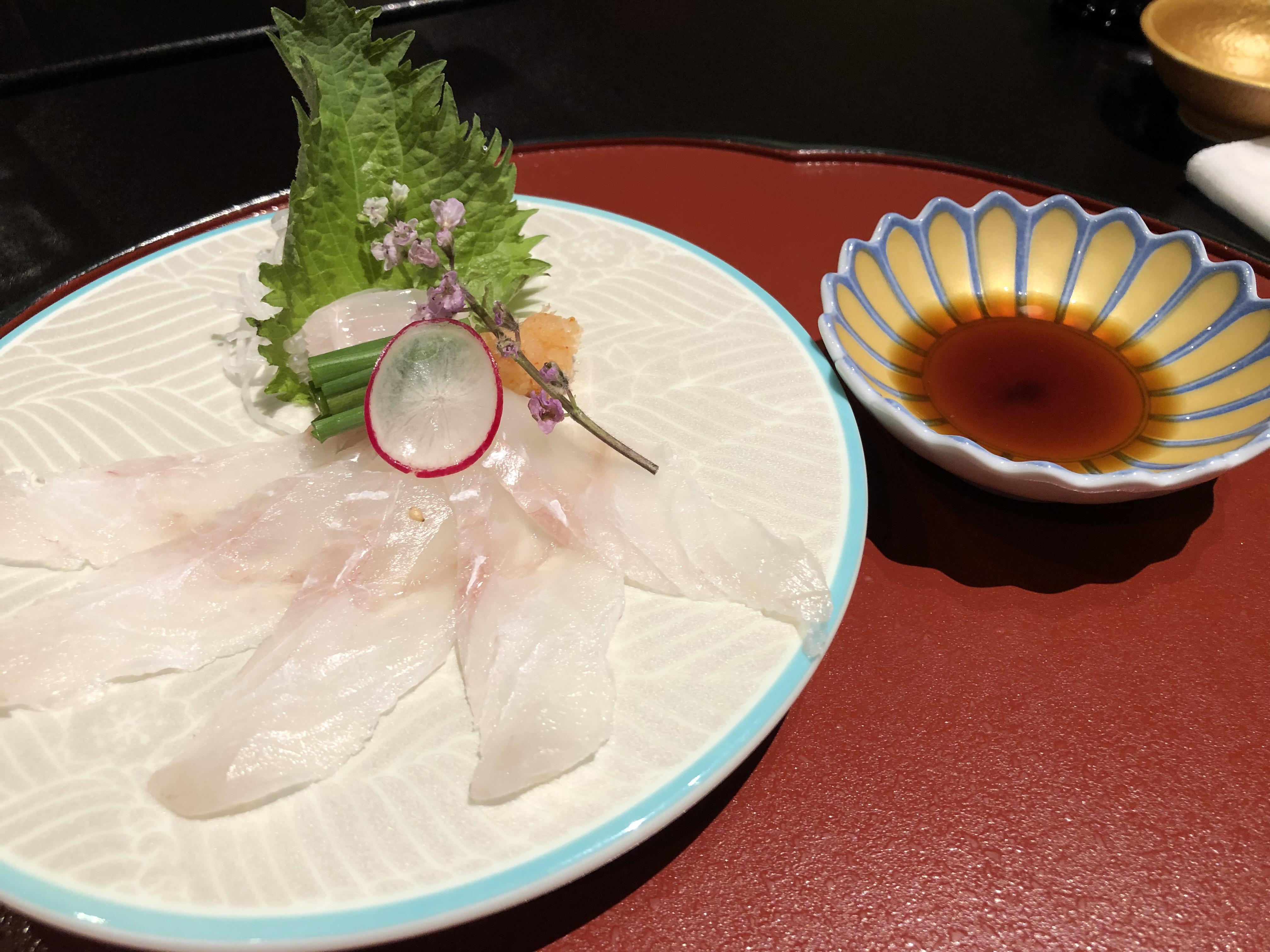 Never did I expect to try Sea Bass sashimi! (Redwood City, CA) r/sushi