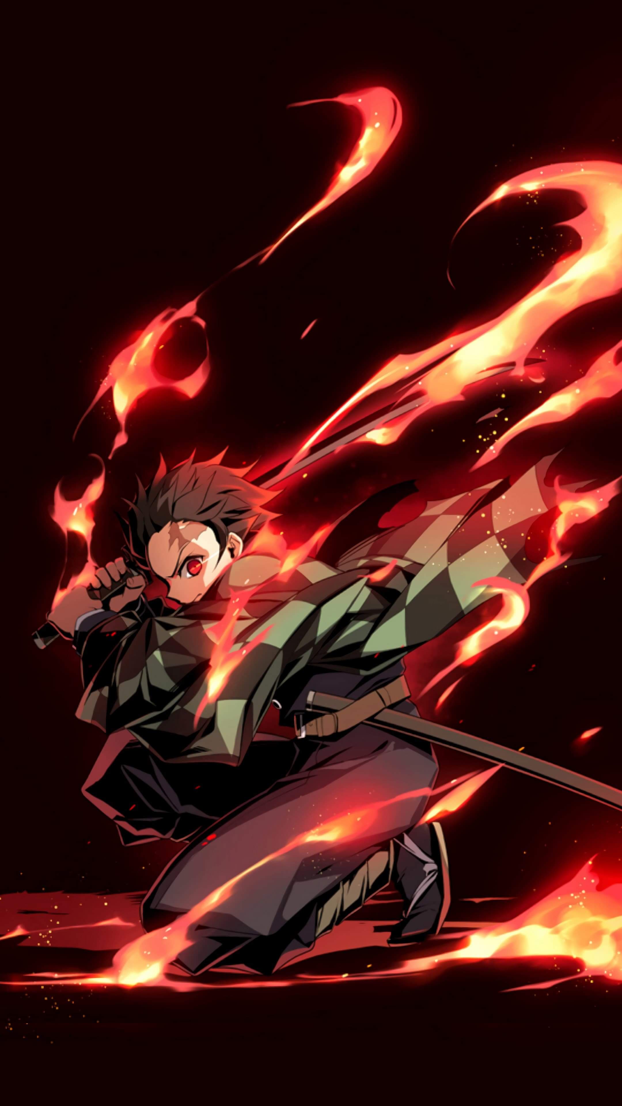 Tanjiro (Demon slayer) (2160*3840) Animewallpaper