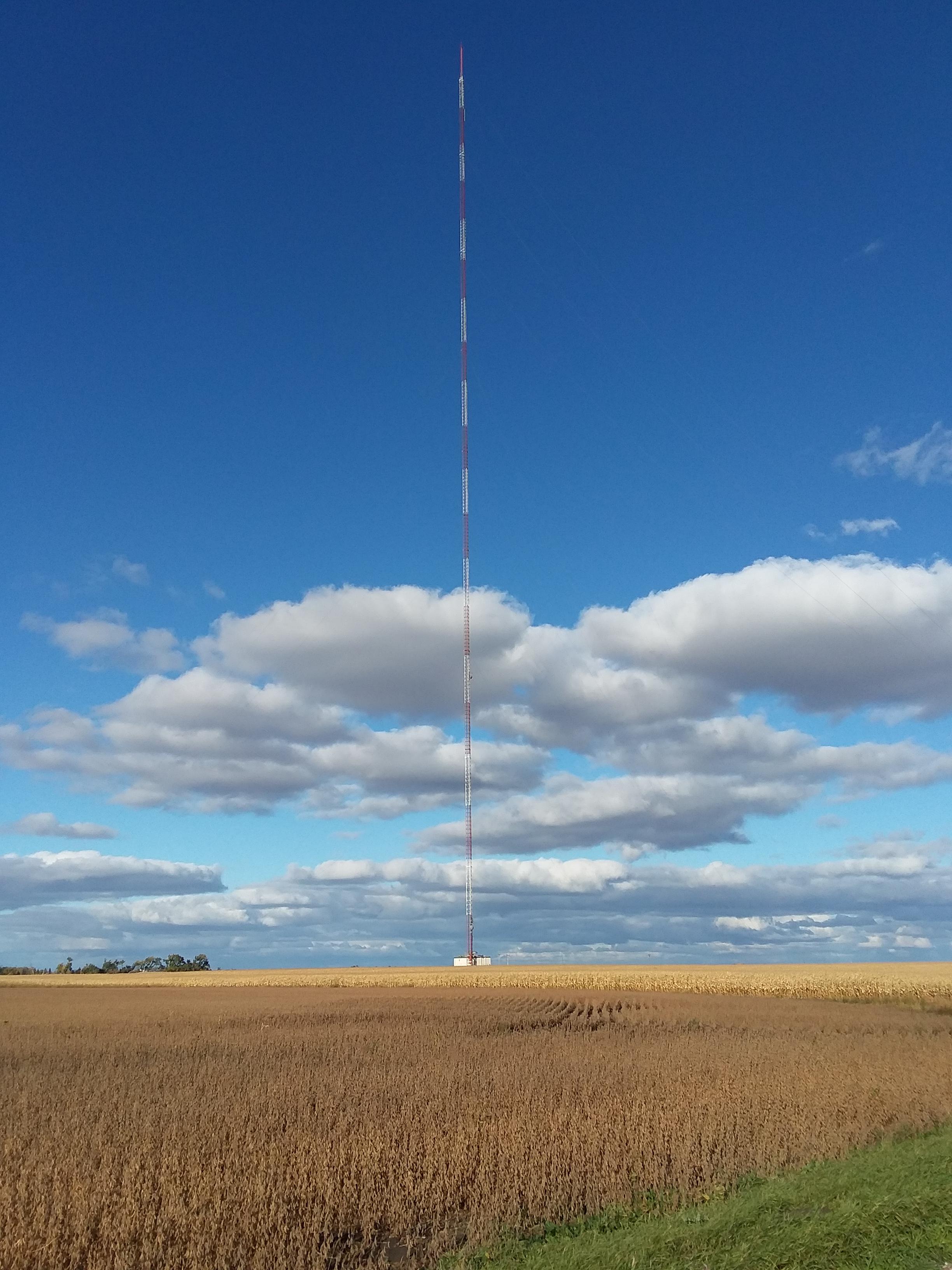 The 4th tallest man made structure on earth. The kvly tv tower. r/pics