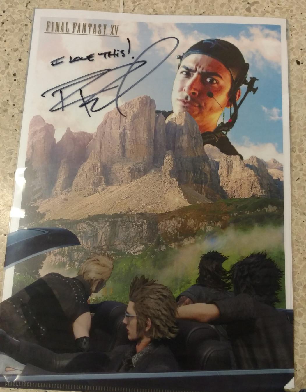 My goal is to get my Final Fantasy XV clear file folder