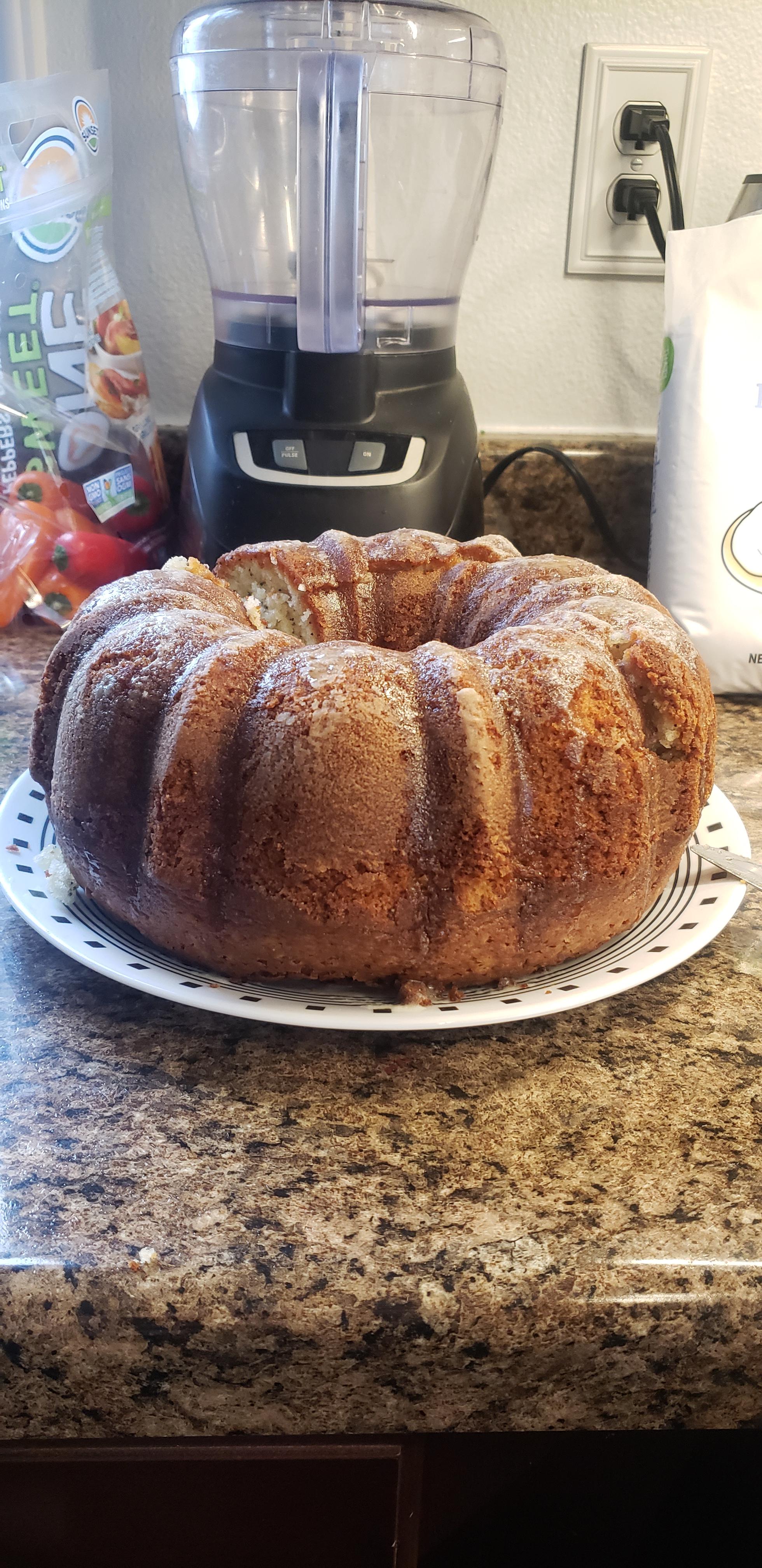 Poppy Seed Almond Cake r/DessertPerson