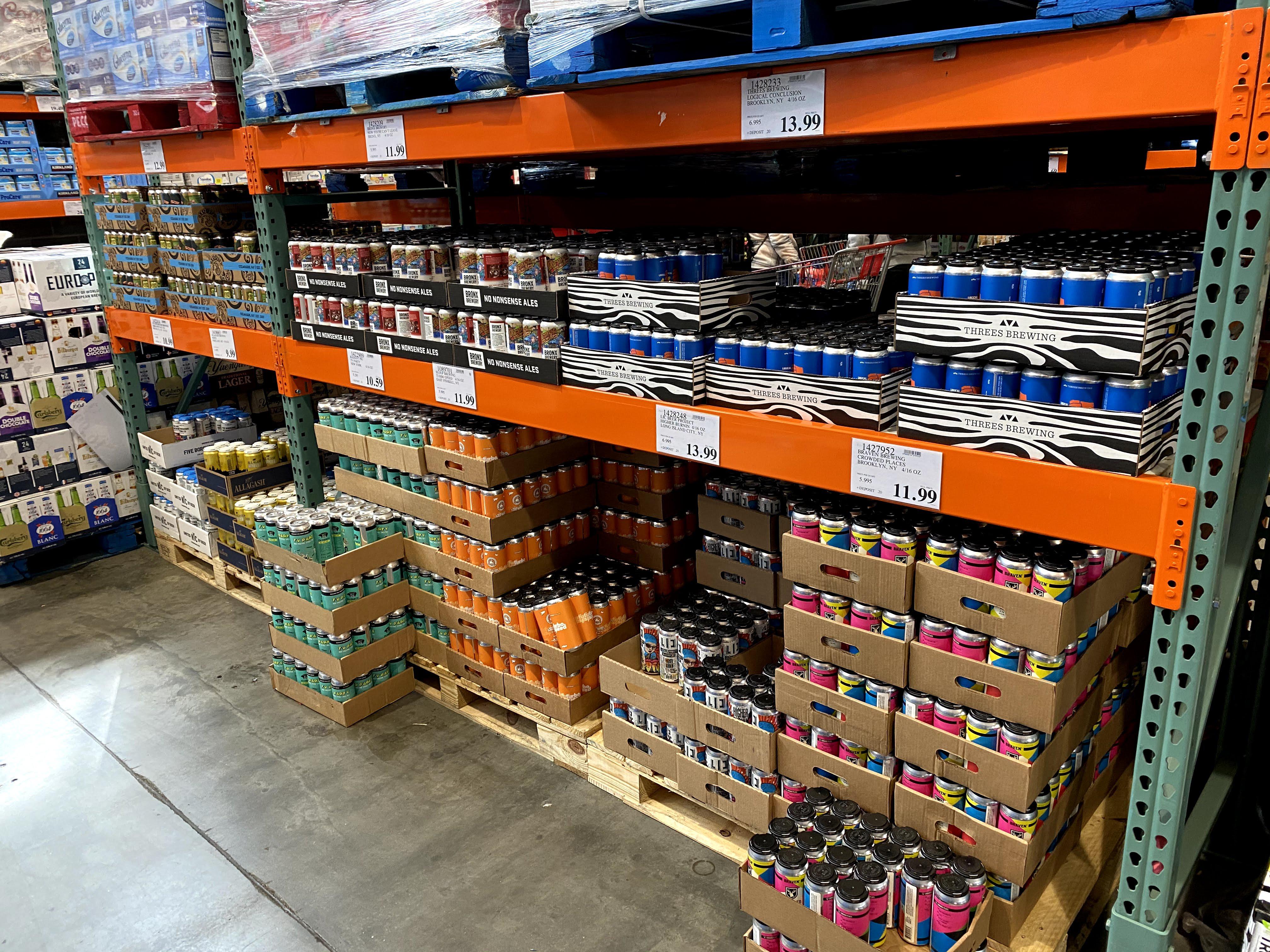 Astoria Costco has local beer for the first time that I've ever seen