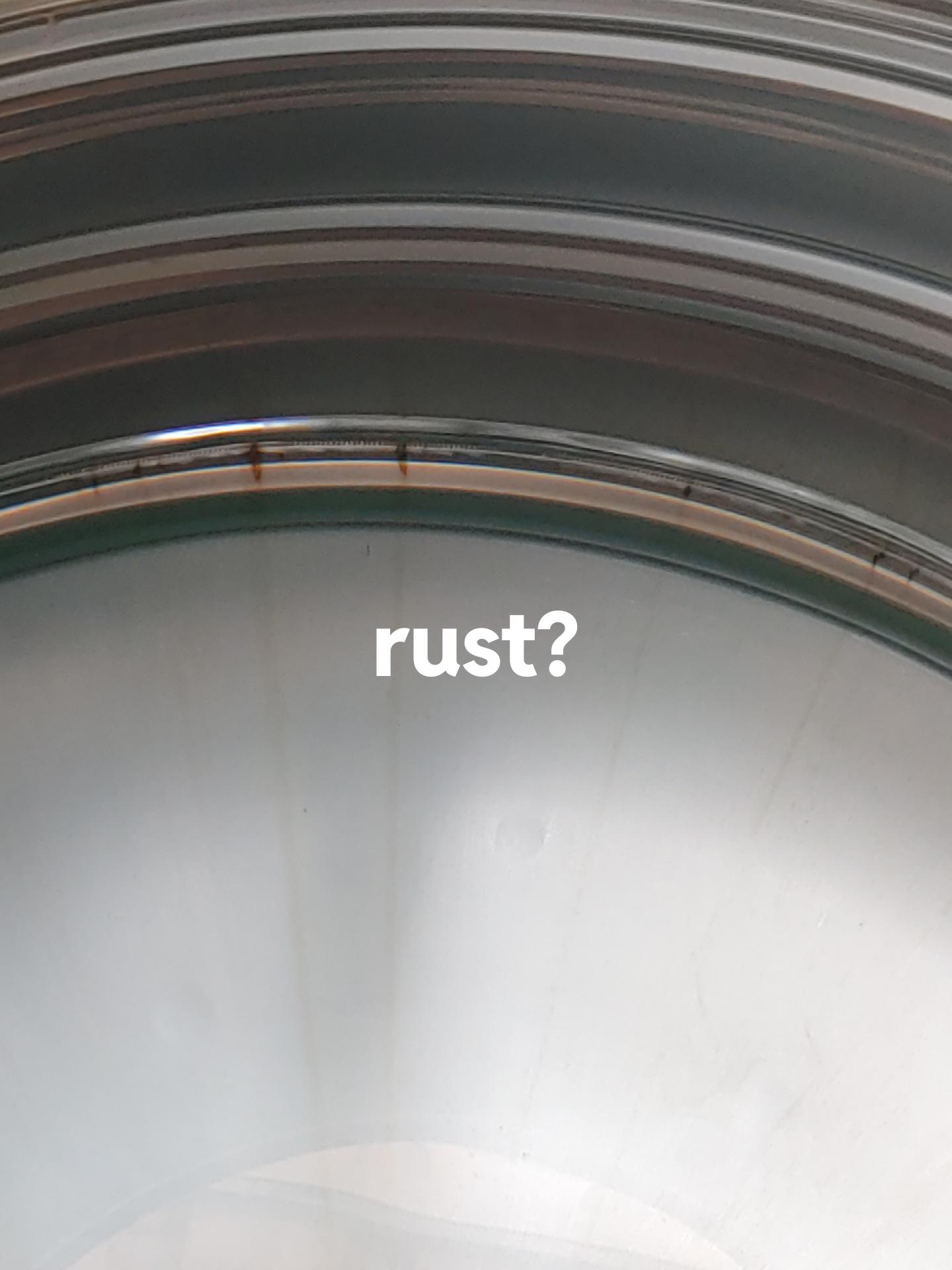 newly bought tank rusted? : r/Plumbing