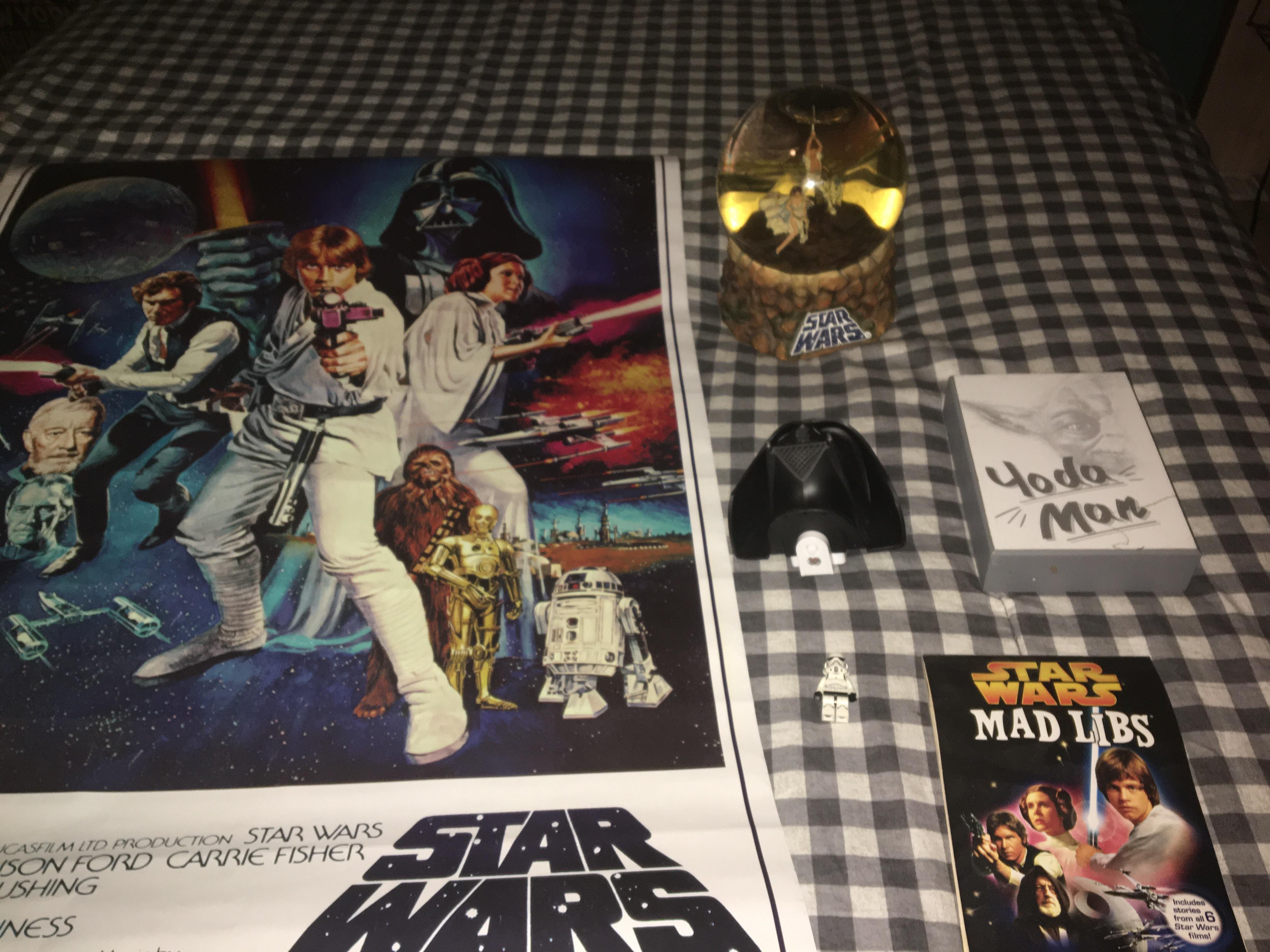 Small collection of Star Wars stuff I’ve collected in the past month