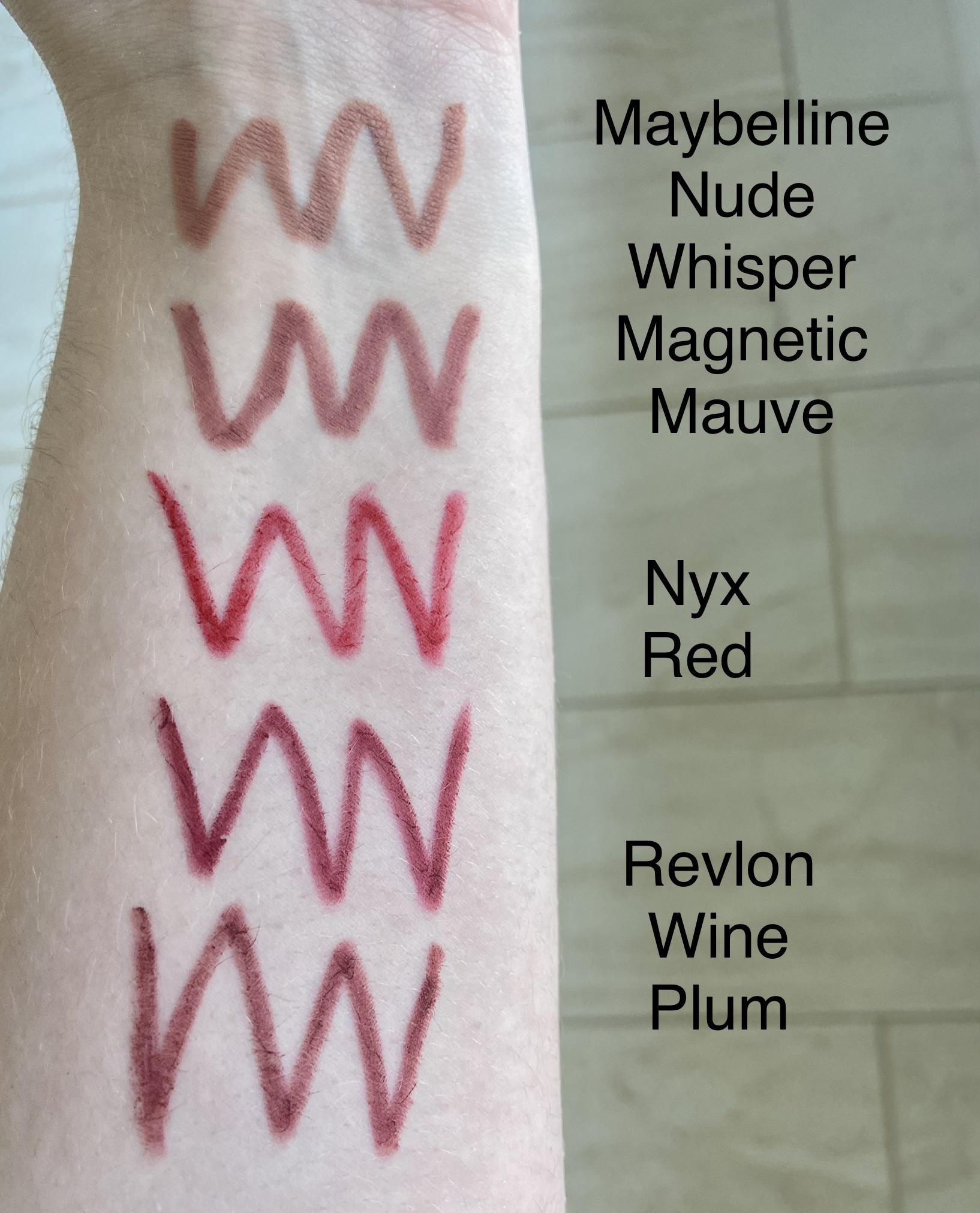 Drugstore Lip Liners r/swatchitforme