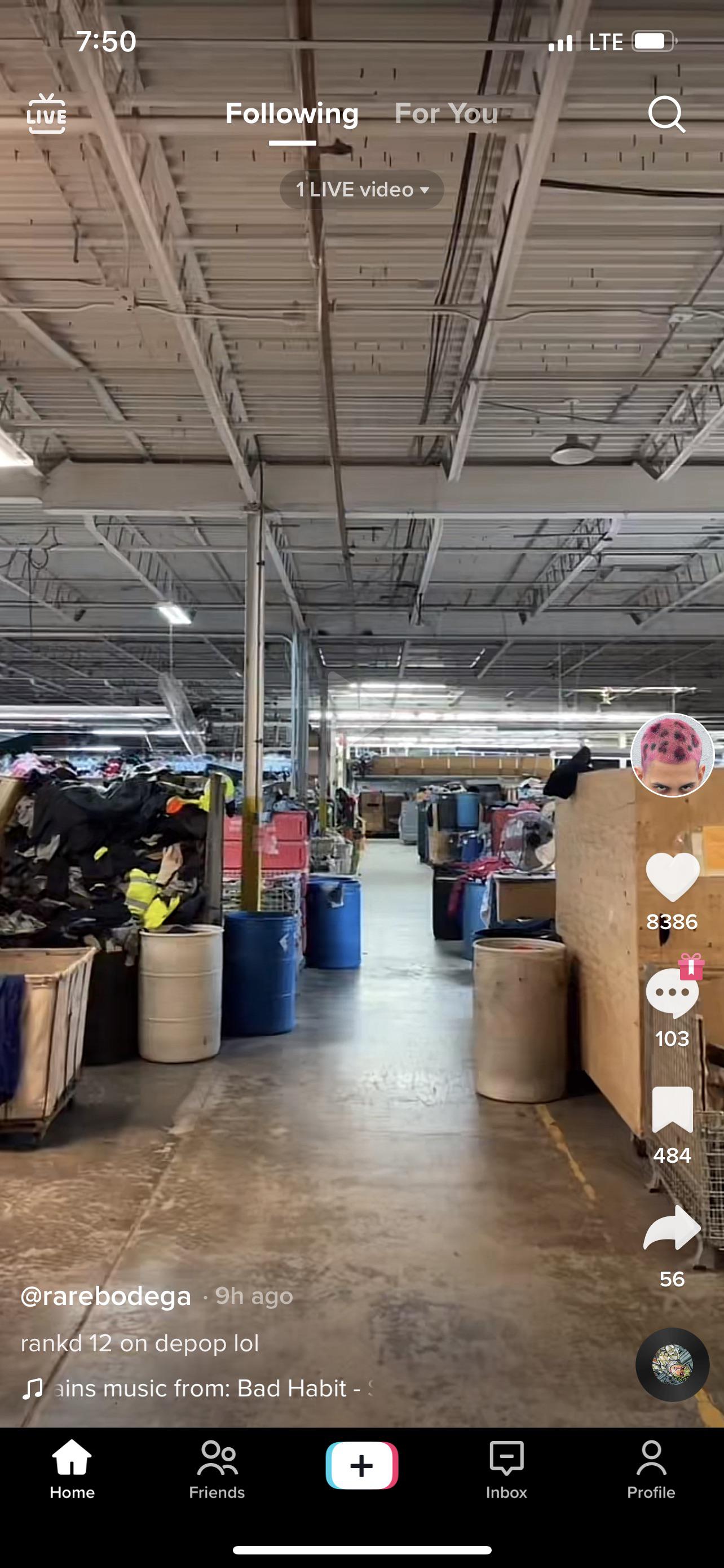 Any rag houses (storage houses with used clothing much like the bins