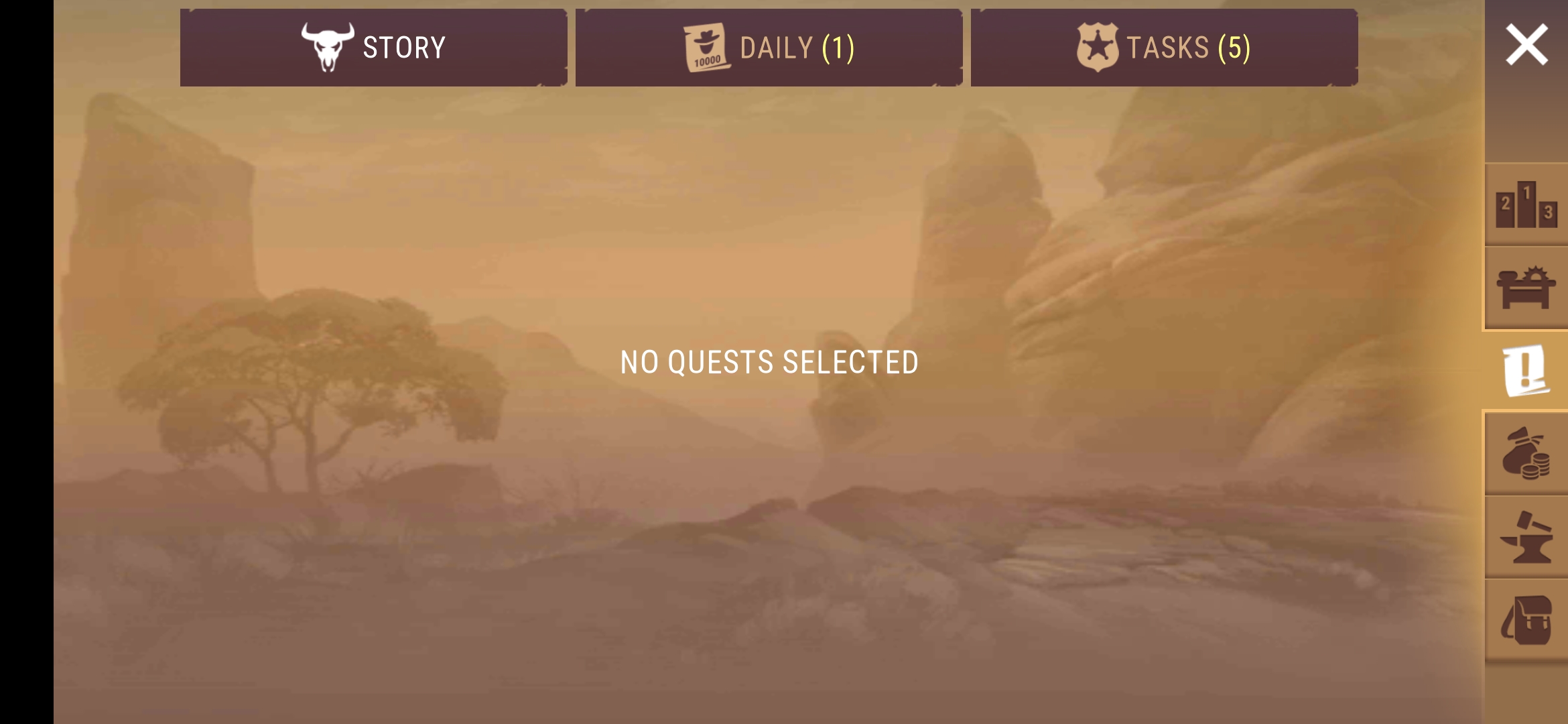 No story? Do you have in this section something? I have