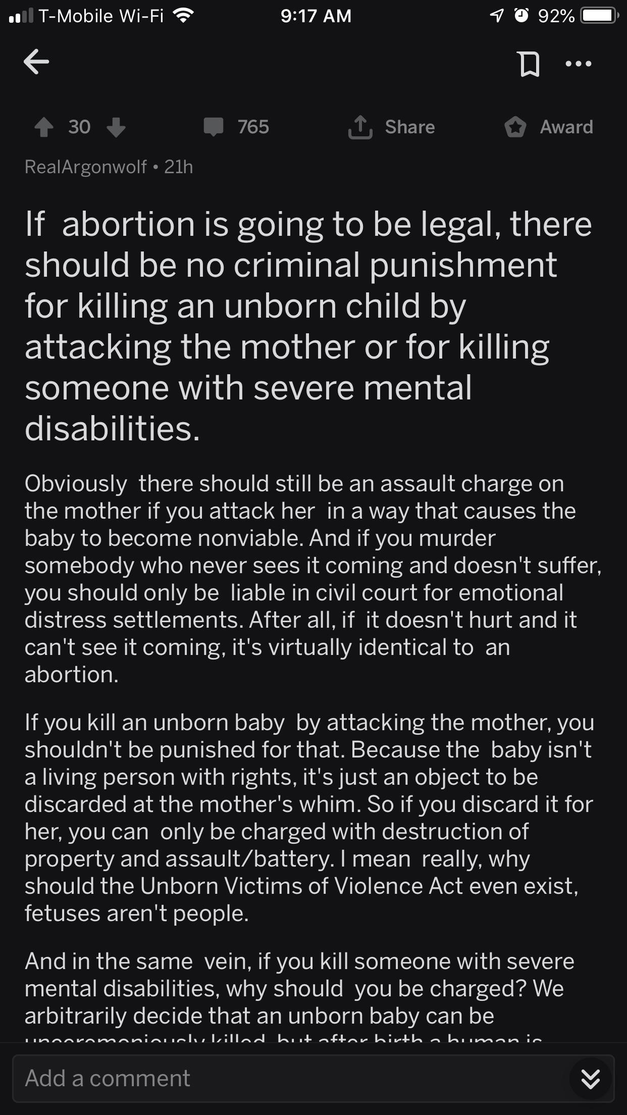 the insane people of Facebook, reddit has all the