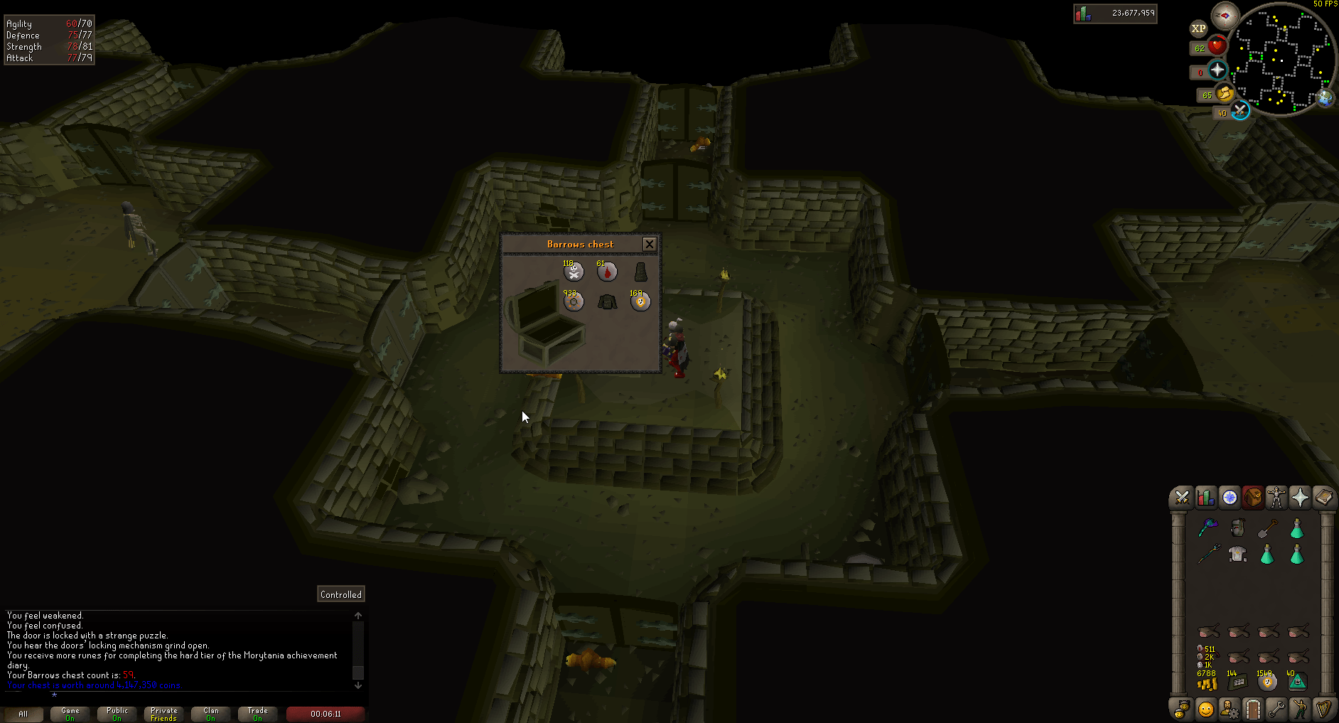 Best barrows double drop? r/2007scape