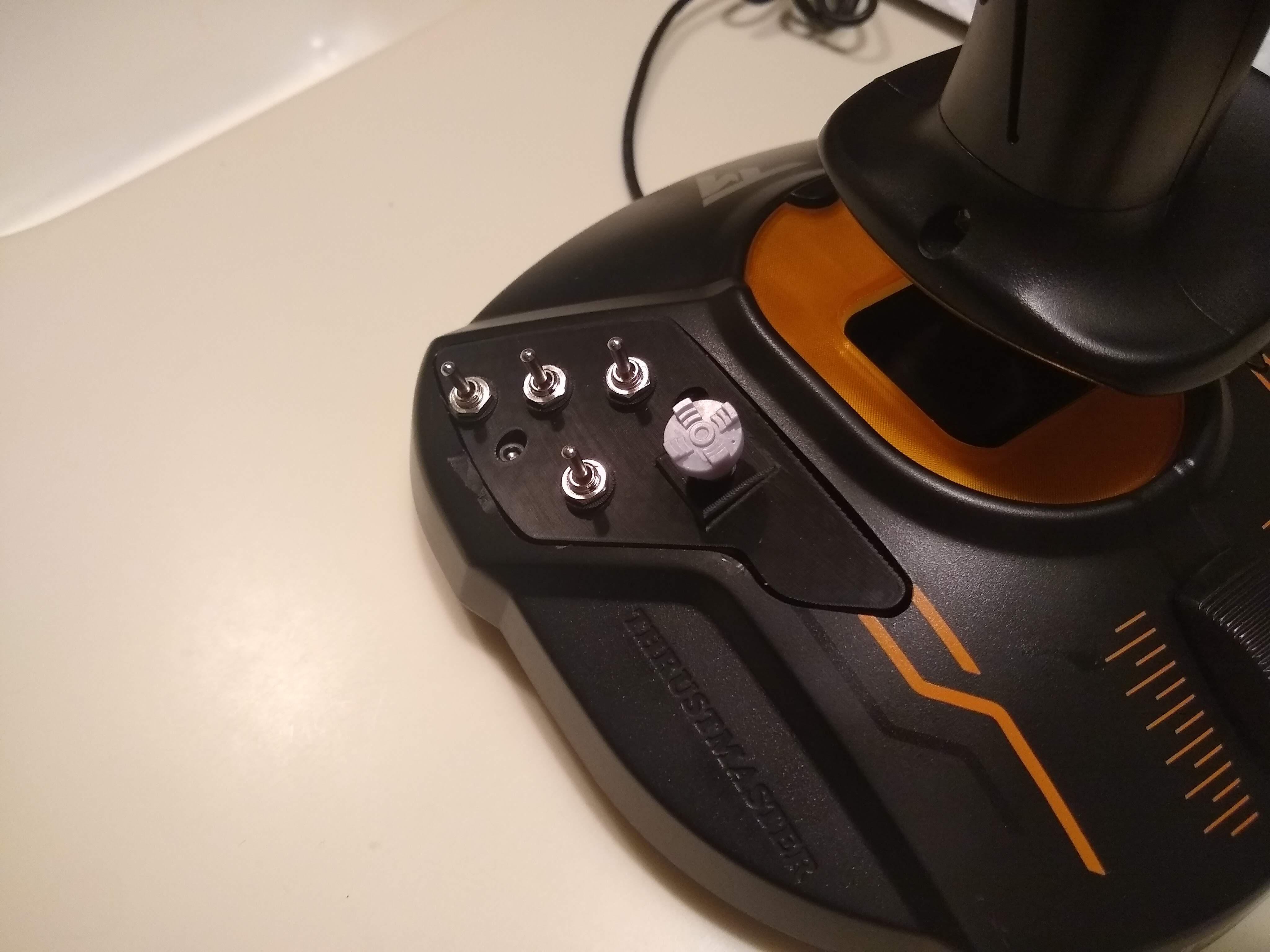 New slewstick for TM Warthog throttle hotas