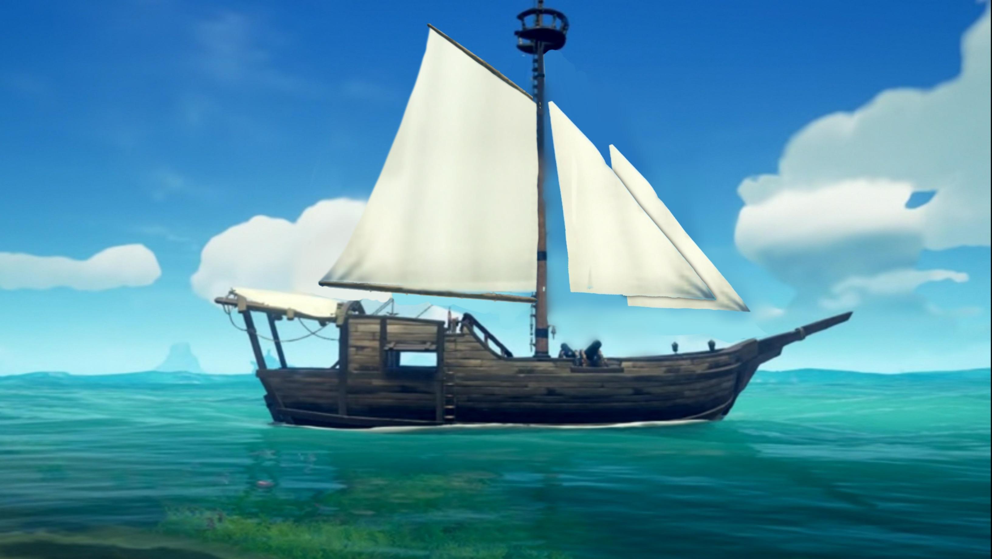 Sea of Thieves 1Player Ship Concept The Gunboat