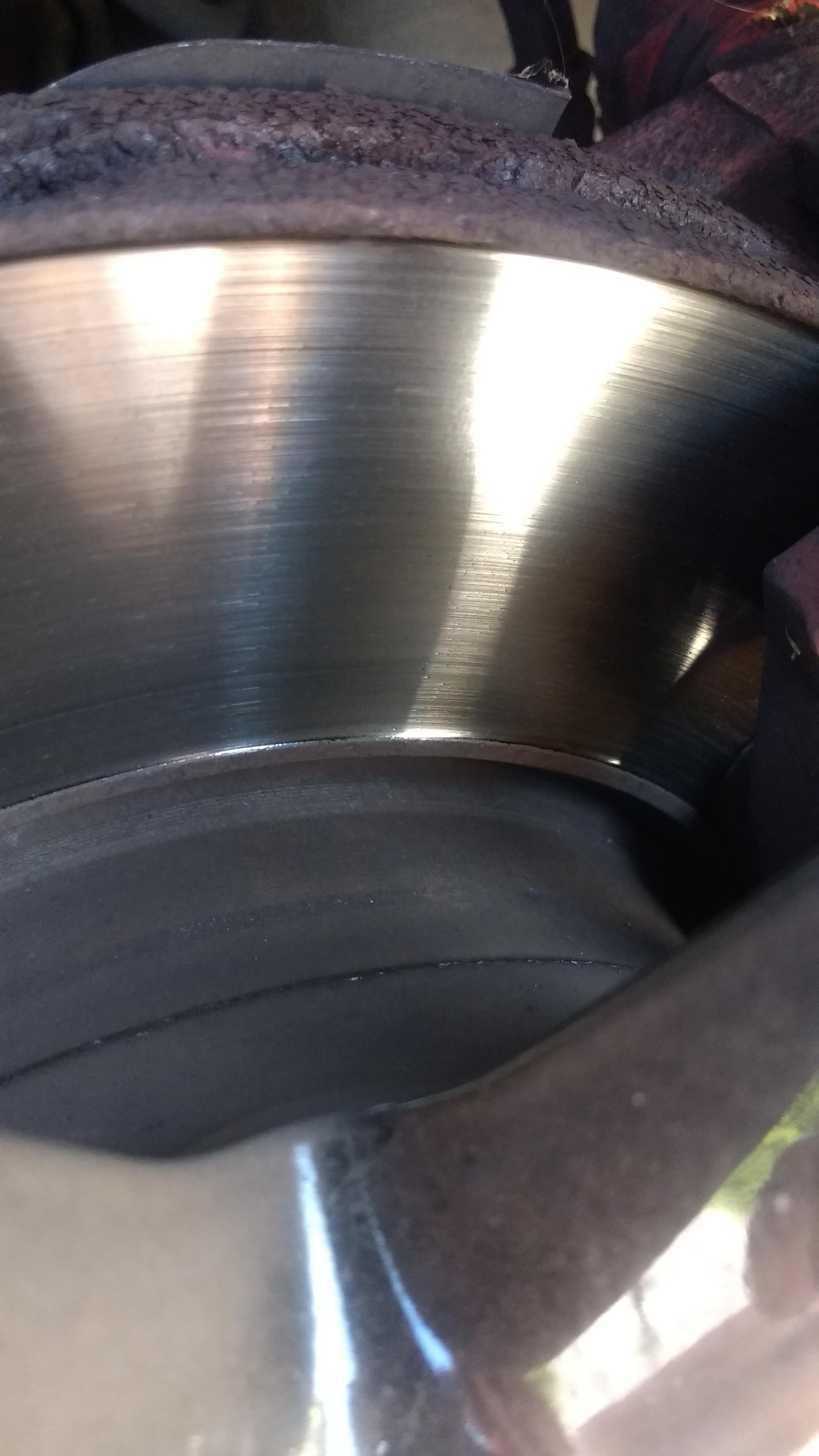 Are these brakes ok? No major noise but there's a definite lip on them