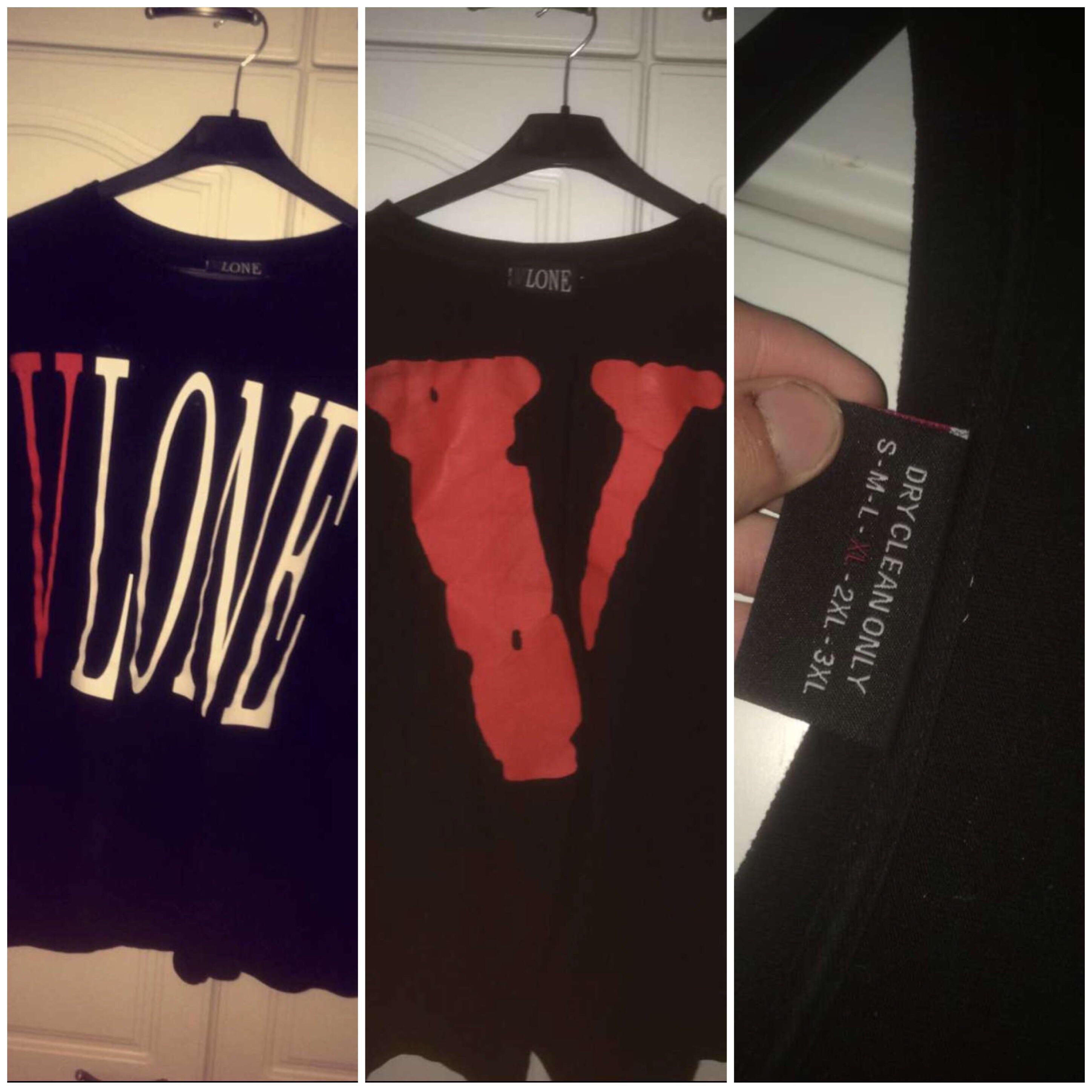 Legit check Vlone 2016 reversible, please note 2016 drops had 3XL from