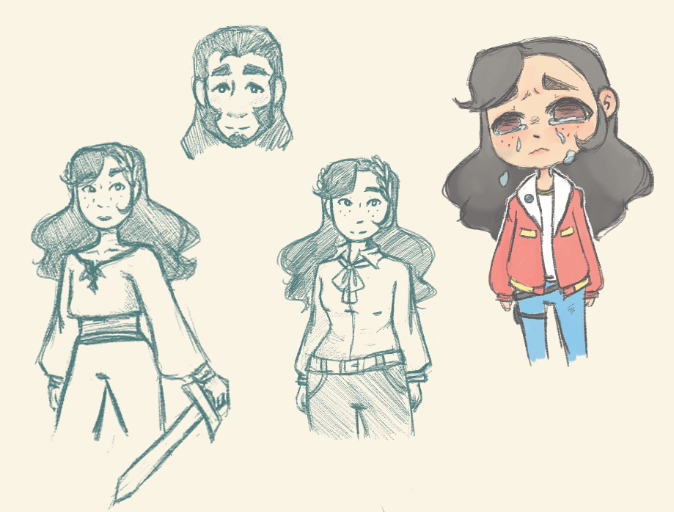 Sketchdump, mostly my builder. My style keeps changing and while it's easy enough to keep