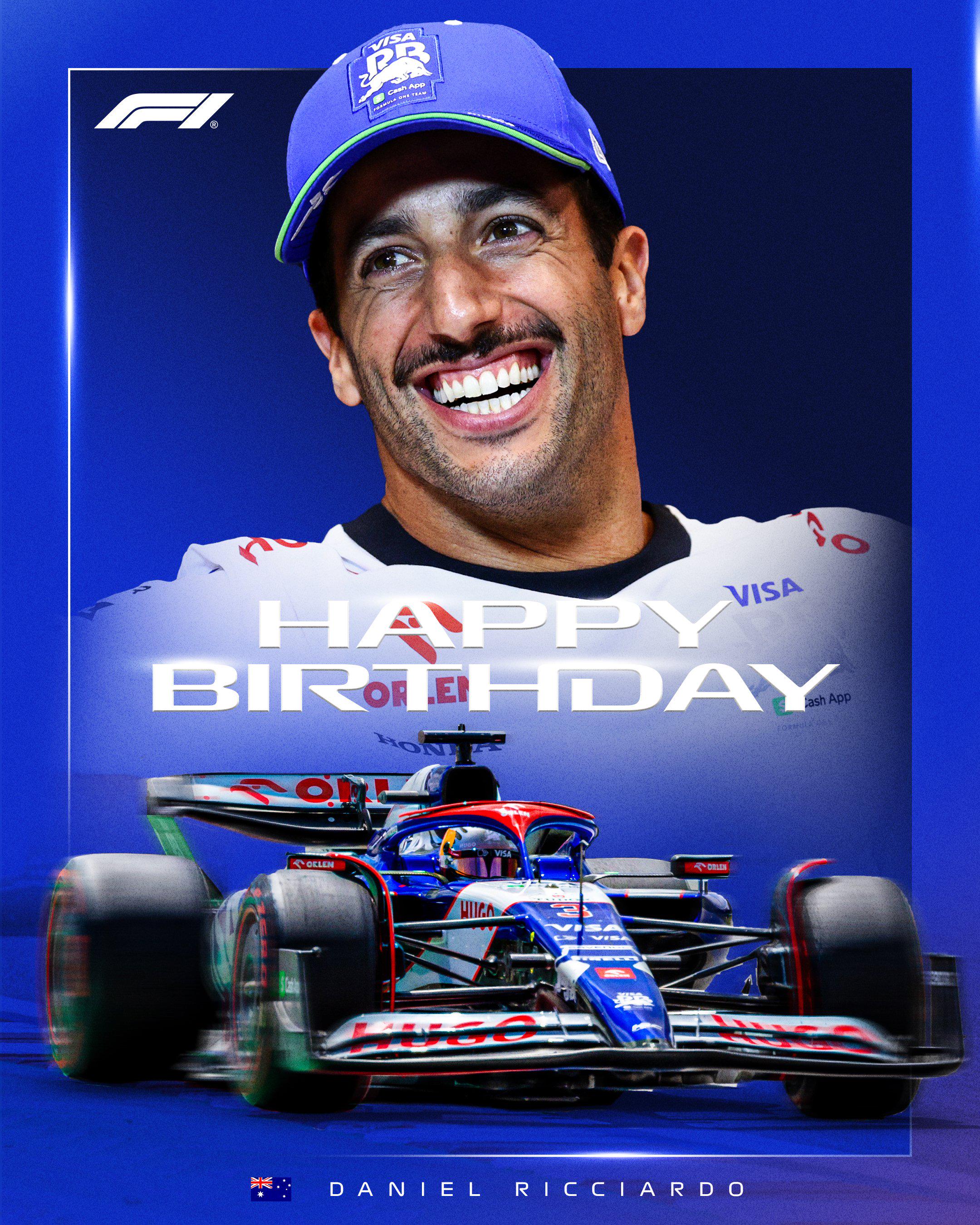 [Formula 1] It's the Honey Badger's birthday! Many happy returns